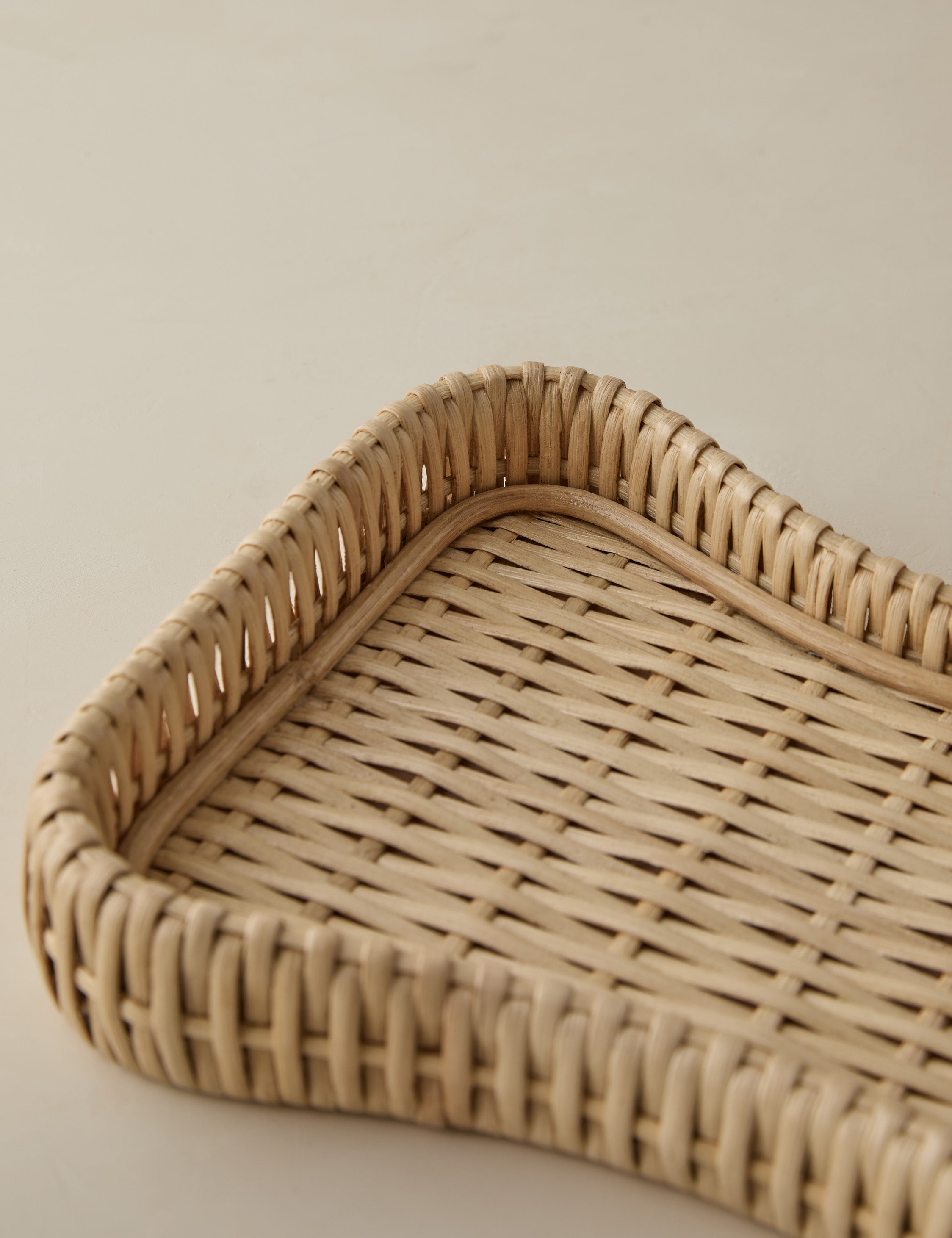 Haven Bath Accessories | Handwoven Rattan Design