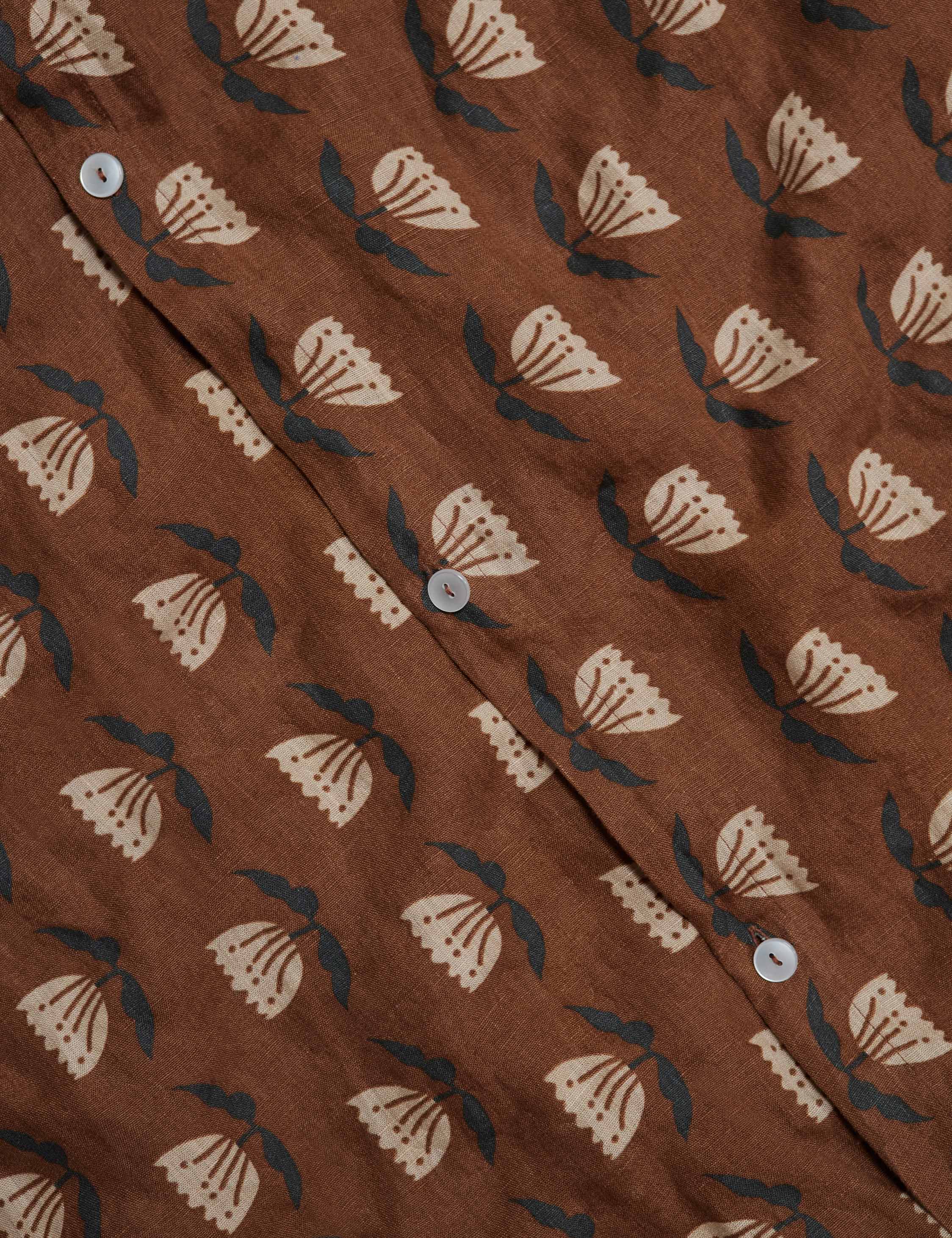Briar Duvet Cover | Hand-Sketched Floral, European Flax Linen®