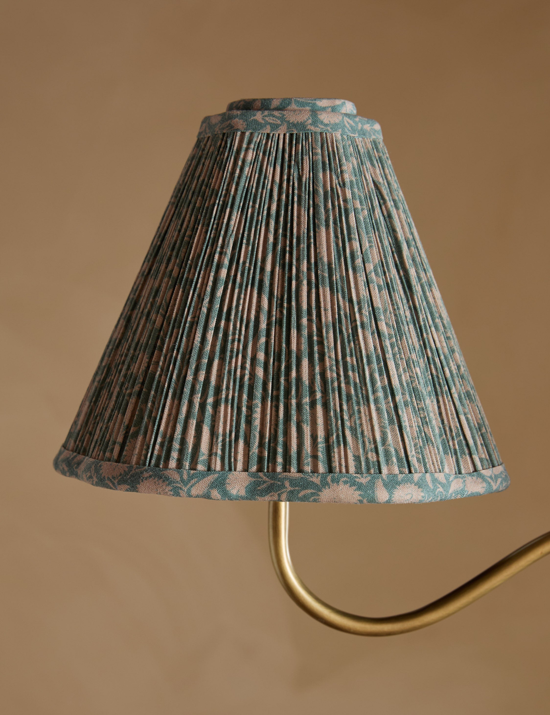 Juno Chandelier | Pleated Floral Shades, Elegant Design