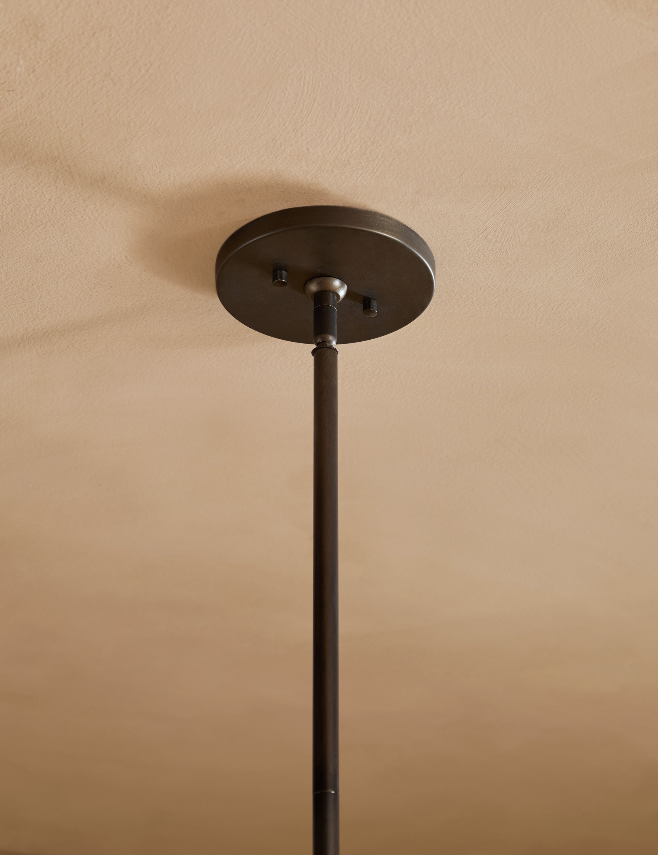 Juno Chandelier | Floral Print Pleated Shades
