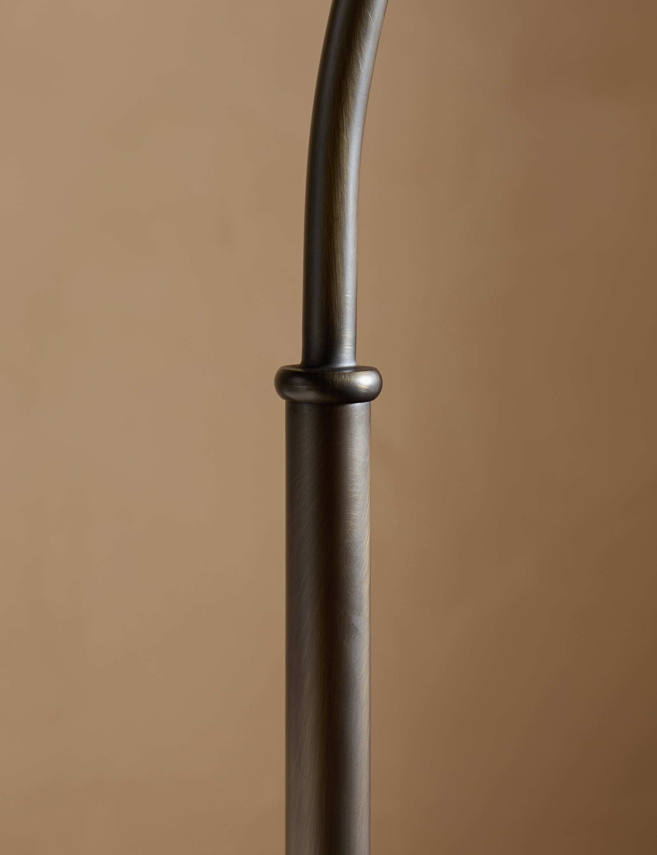 Juno Floor Lamp | Gooseneck Design, Floral Pleated Shade