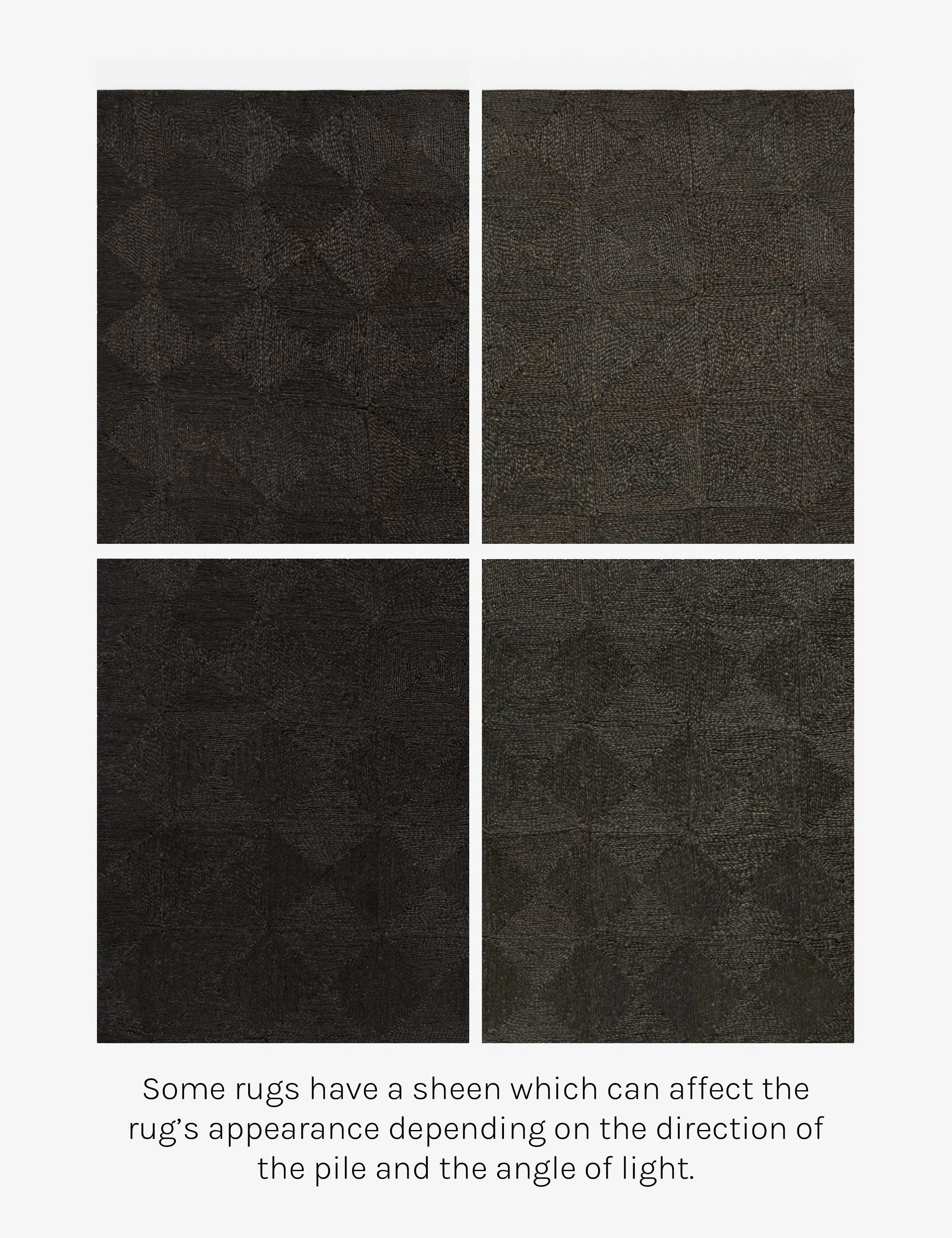Haven Handmade Jute Rug | Handwoven Grid Design by Jake Arnold
