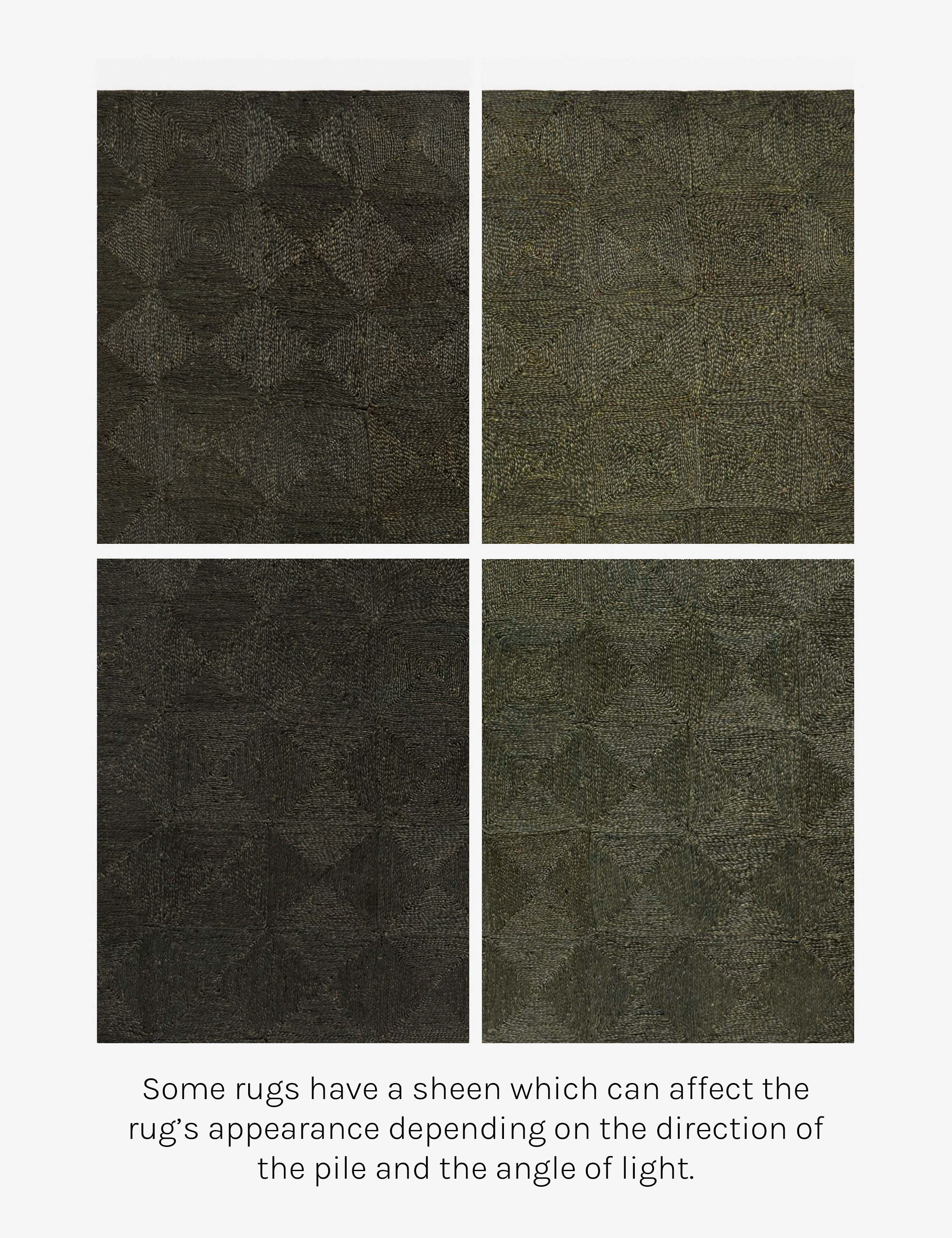 Haven Handmade Jute Rug | Handwoven Grid Design by Jake Arnold