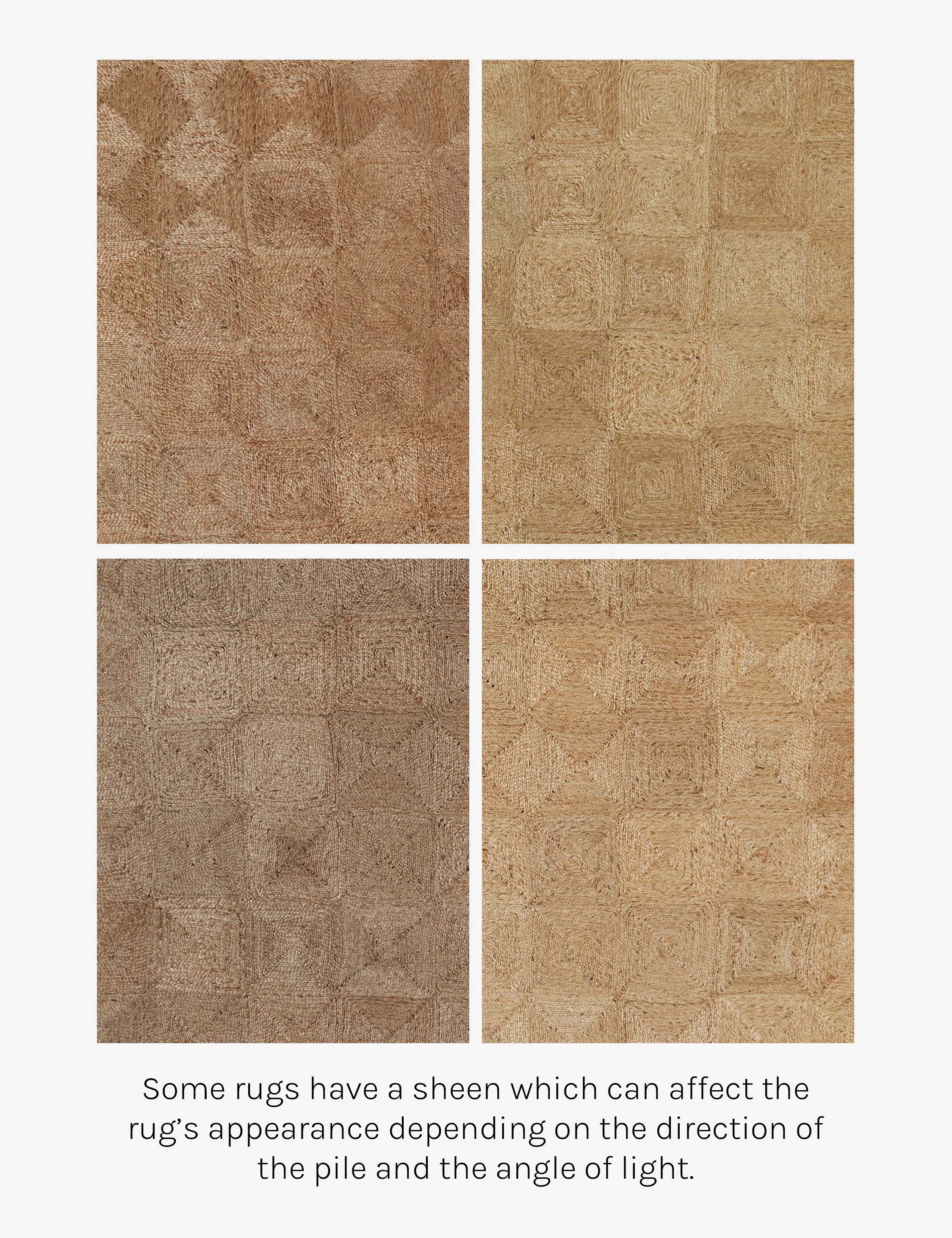 Haven Handmade Jute Rug | Handwoven Grid Design by Jake Arnold