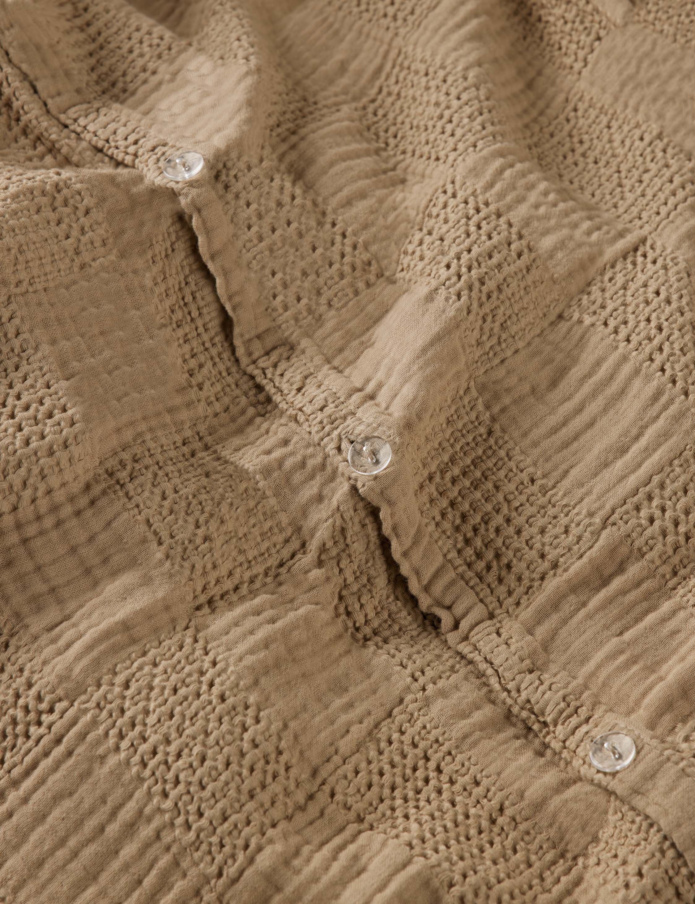 Kairo Duvet Cover | Textured Cotton, Waffle Gauze Design