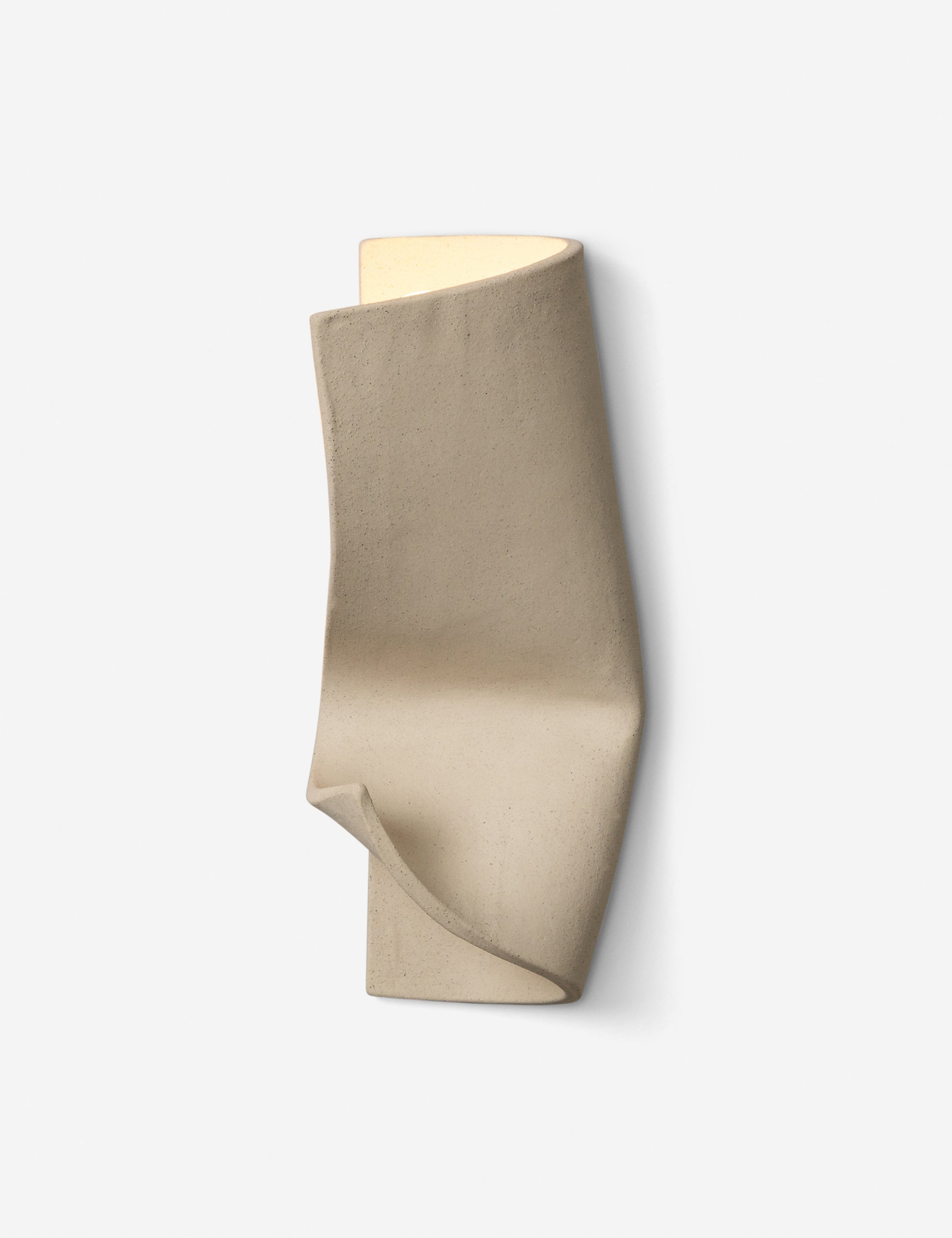Bela Sconce | Handmade Clay Design, Left & Right Orientation