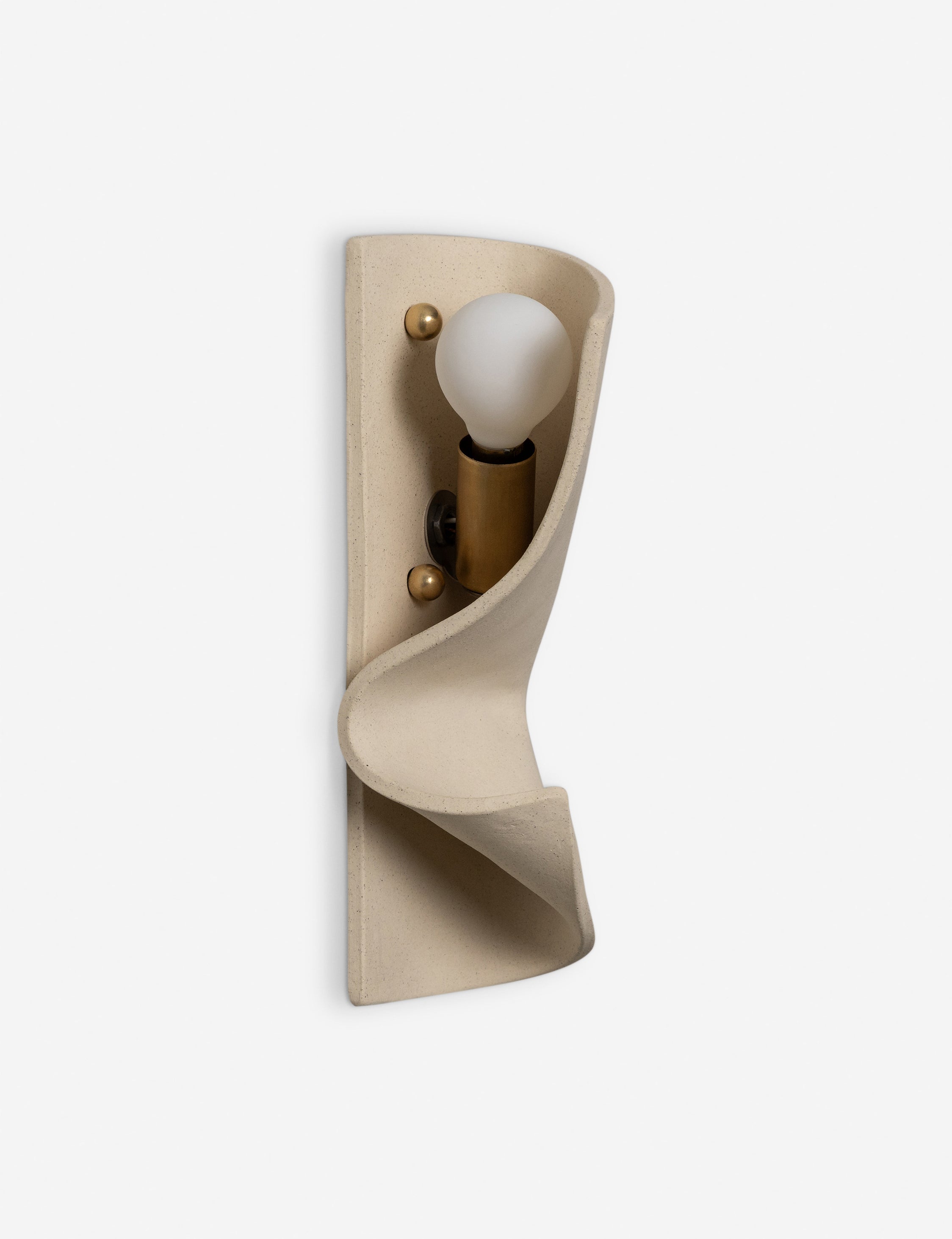 Bela Sconce | Handmade Clay Design, Left & Right Orientation