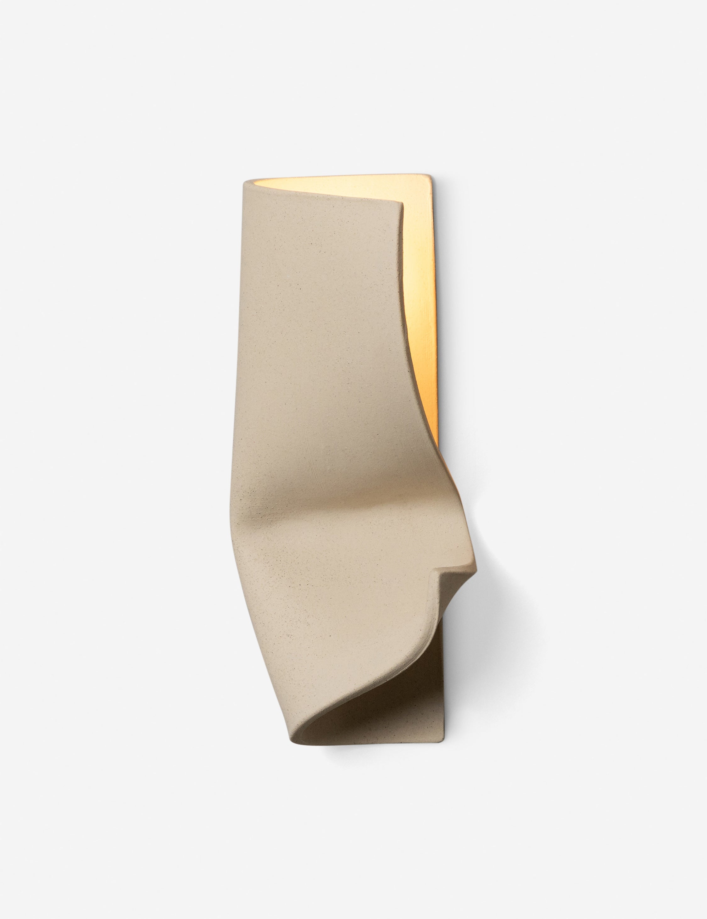 Bela Sconce | Handmade Clay Design, Left & Right Orientation