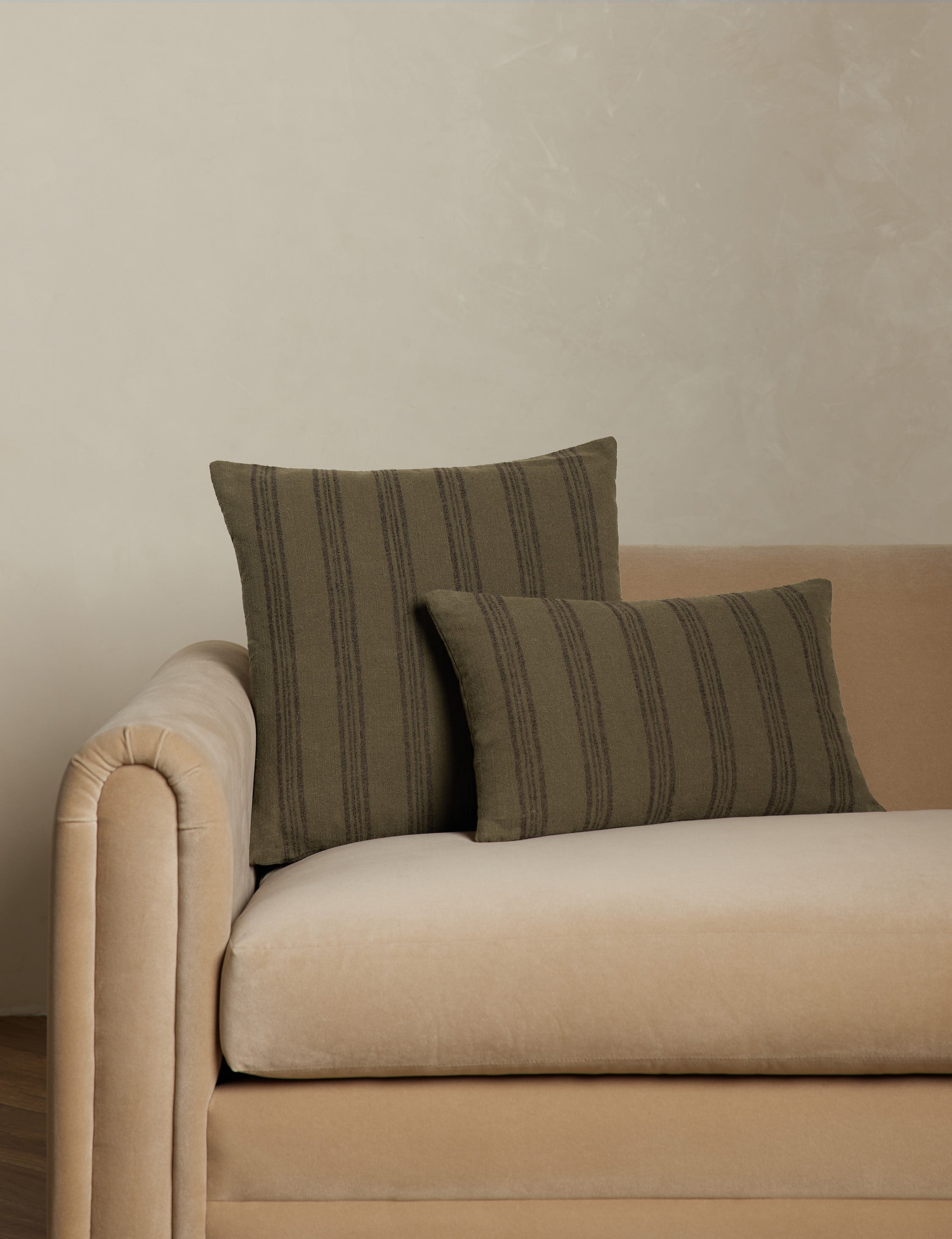 Lana Throw Pillow | Handwoven Cotton-Linen Blend