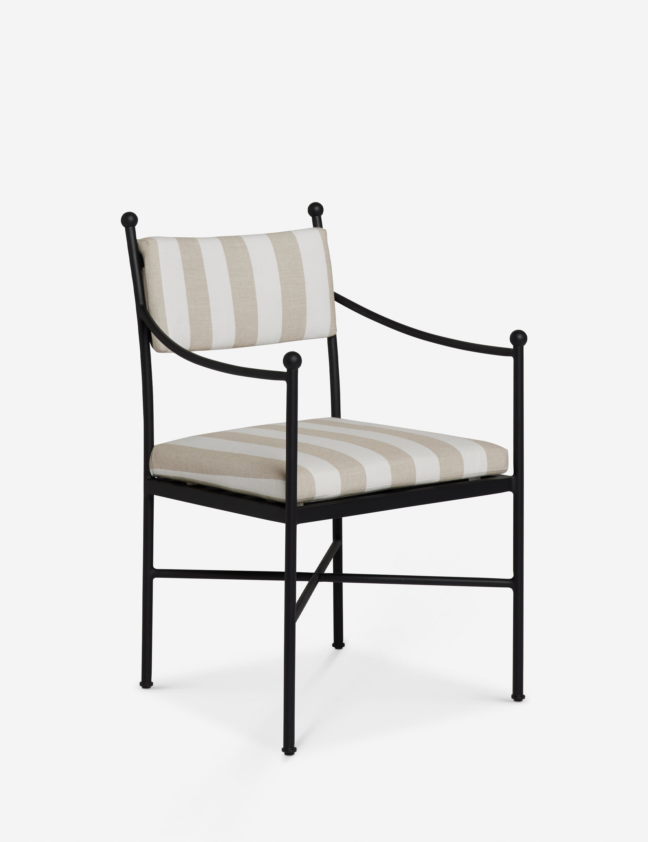 Leni Outdoor Dining Chair | Custom Cushions for Comfort