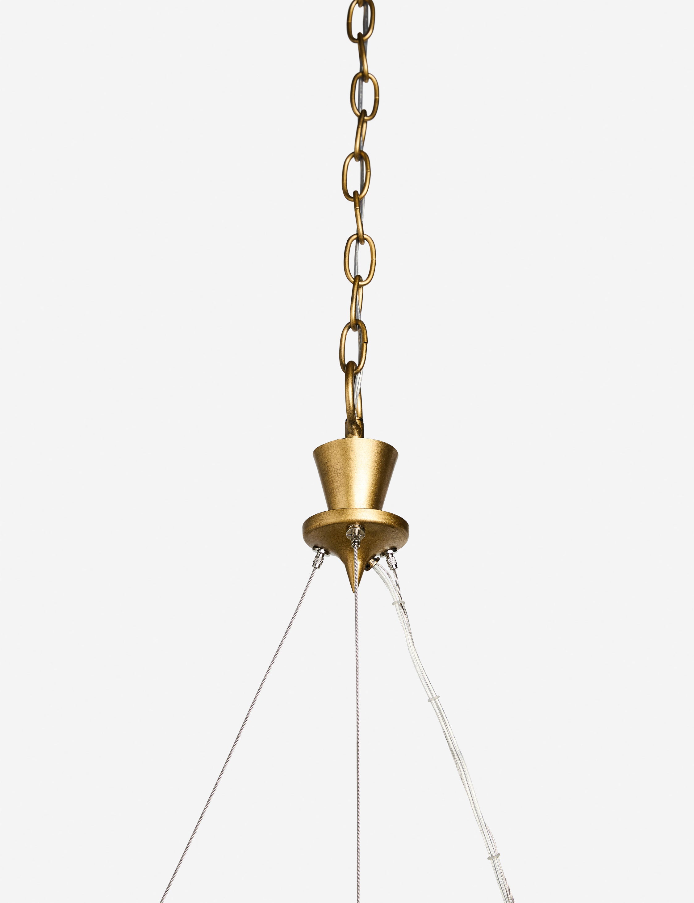 Fina Chandelier | Wrought Iron, Modern Design