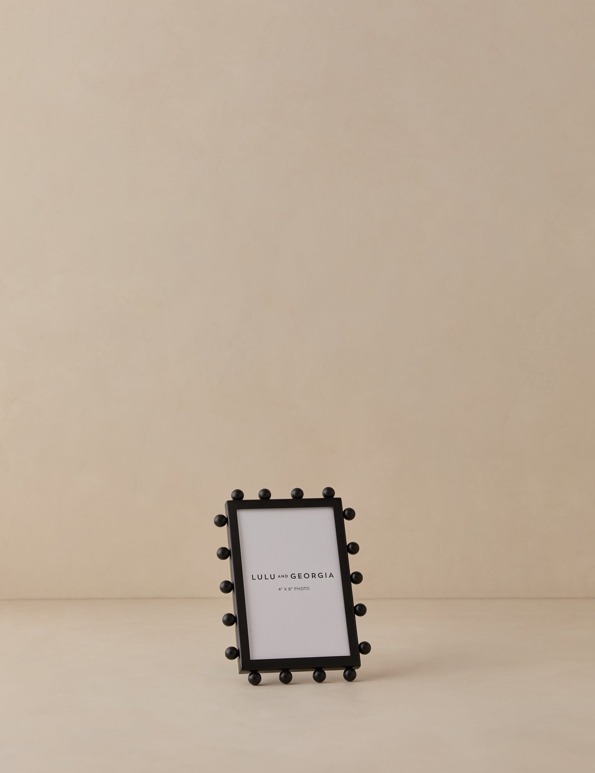 Luxe Picture Frame | Knobbed Accents, Dual Orientation