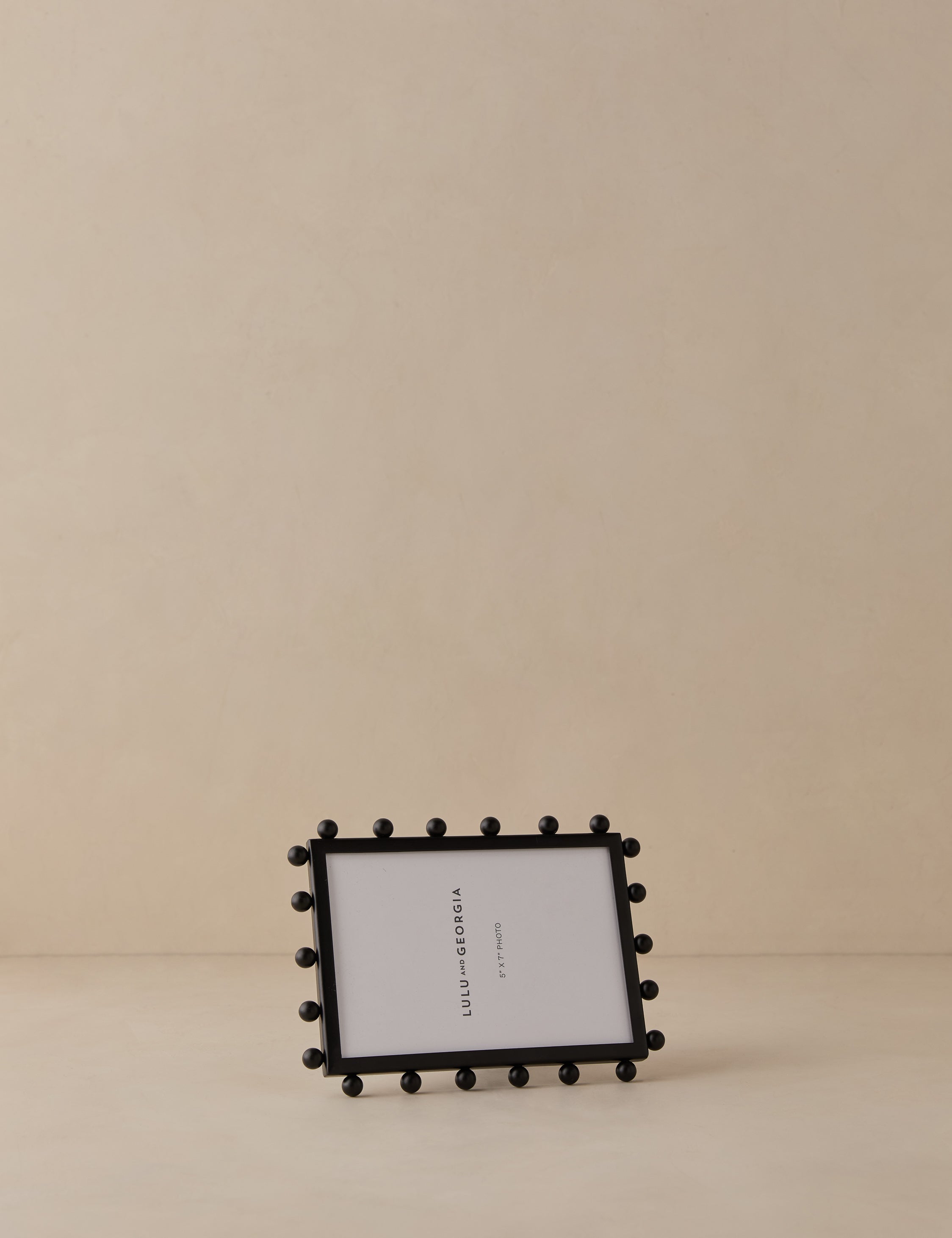 Luxe Picture Frame | Knobbed Accents, Dual Orientation