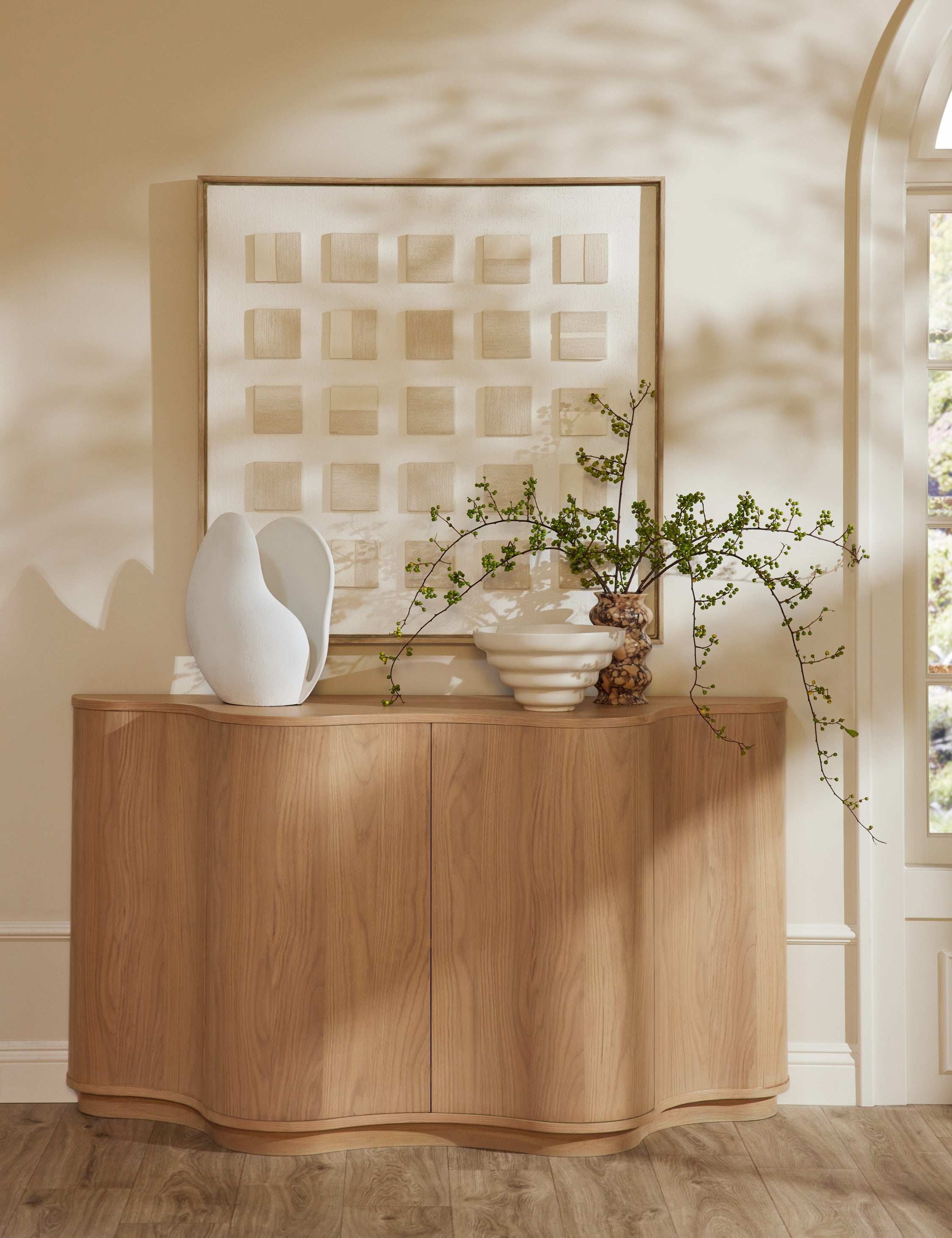 Zara Marble Vase | Hand-Carved, Unique Stone Design