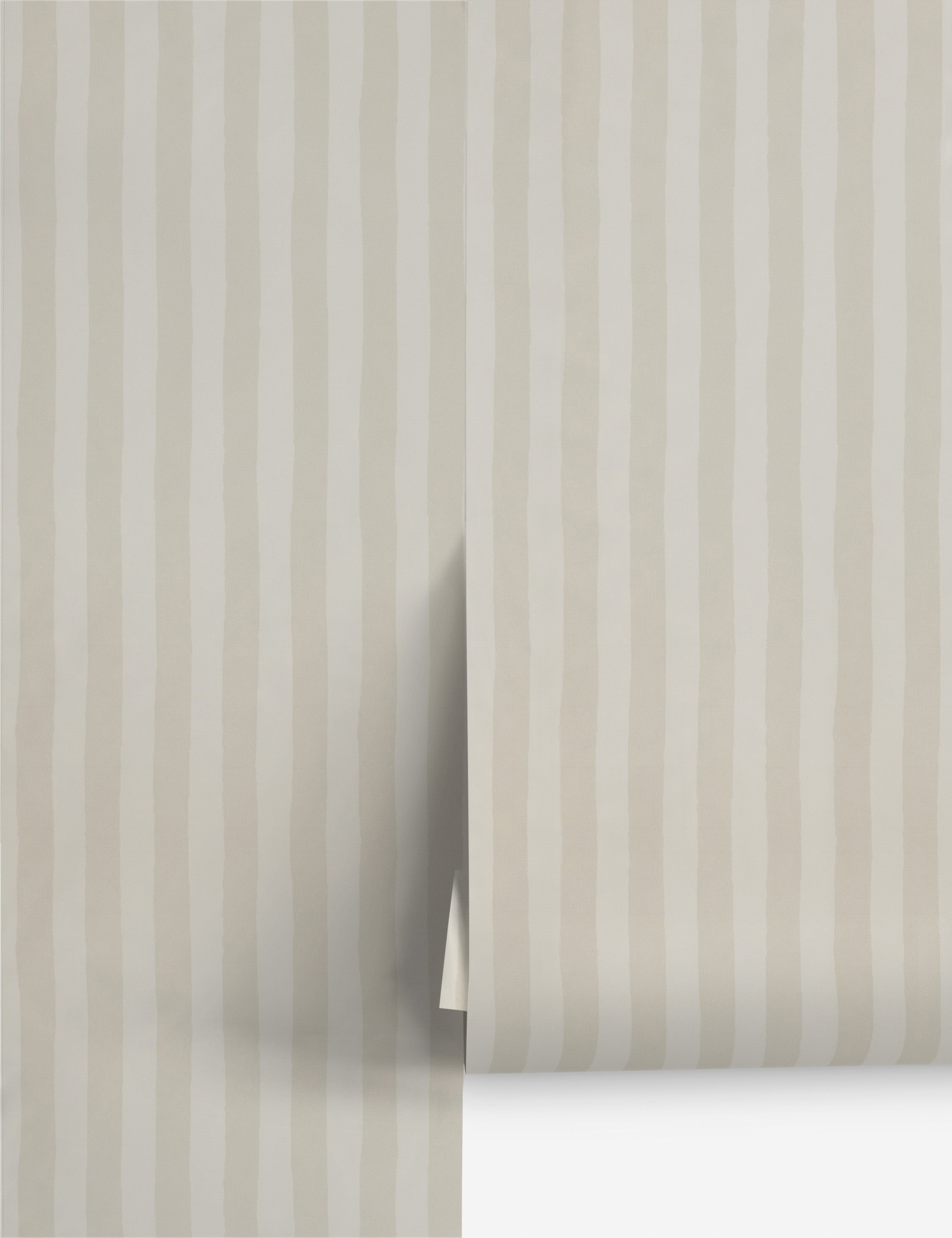 Bela Painterly Stripe Wallpaper | Organic-Inspired Design