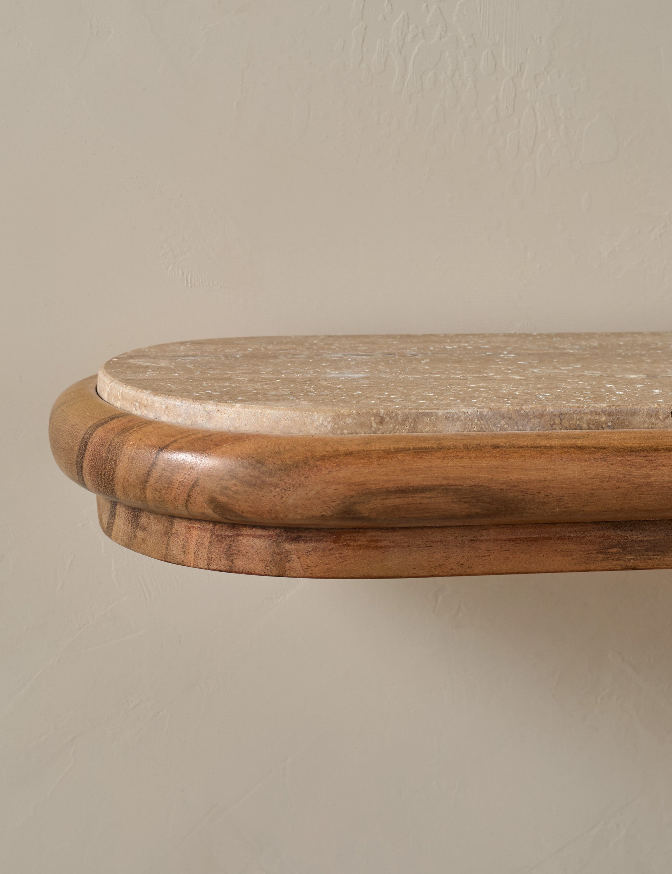 Gretel Shelf | Stone Inlay, Traditional Design