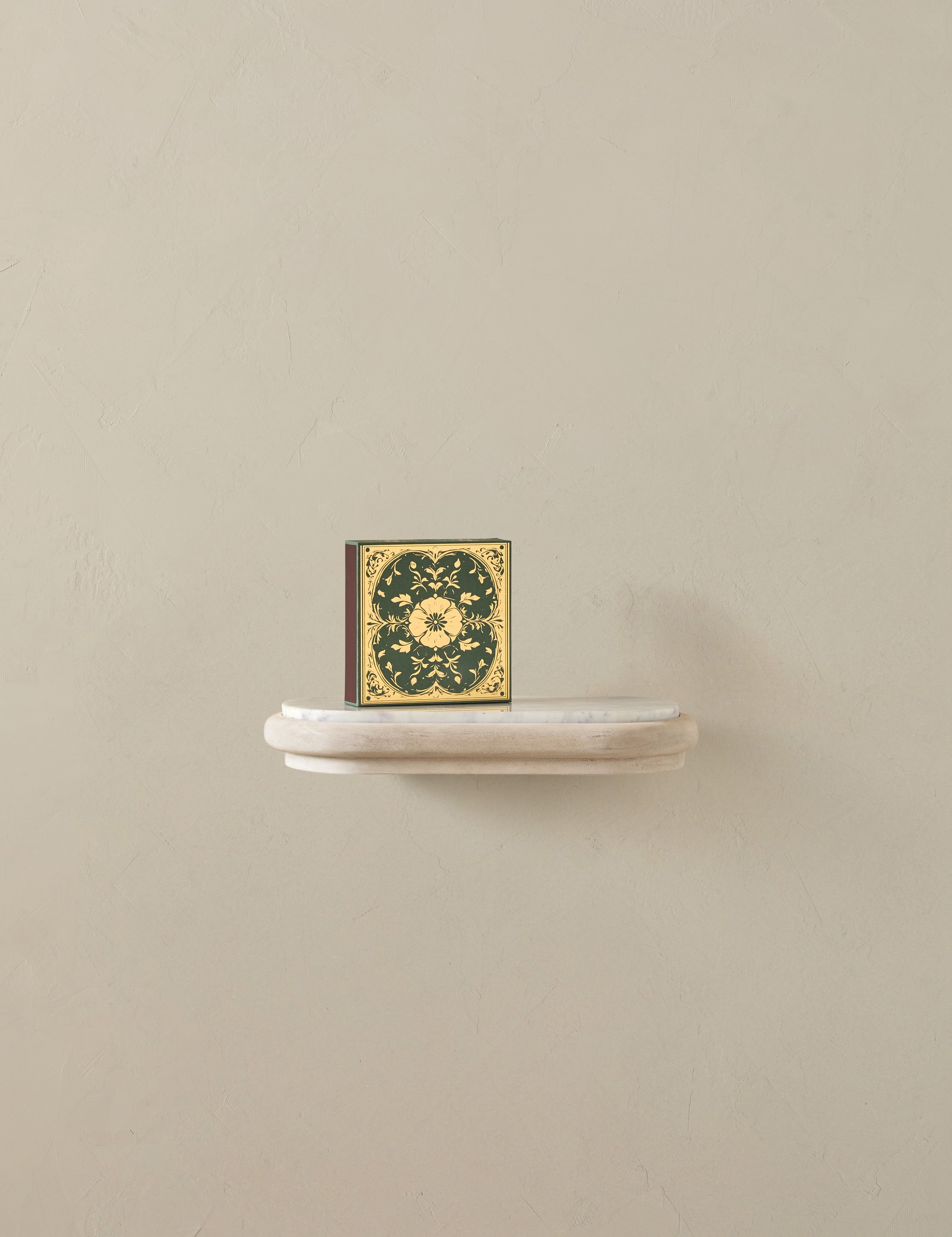 Gretel Shelf | Stone Inlay, Traditional Design