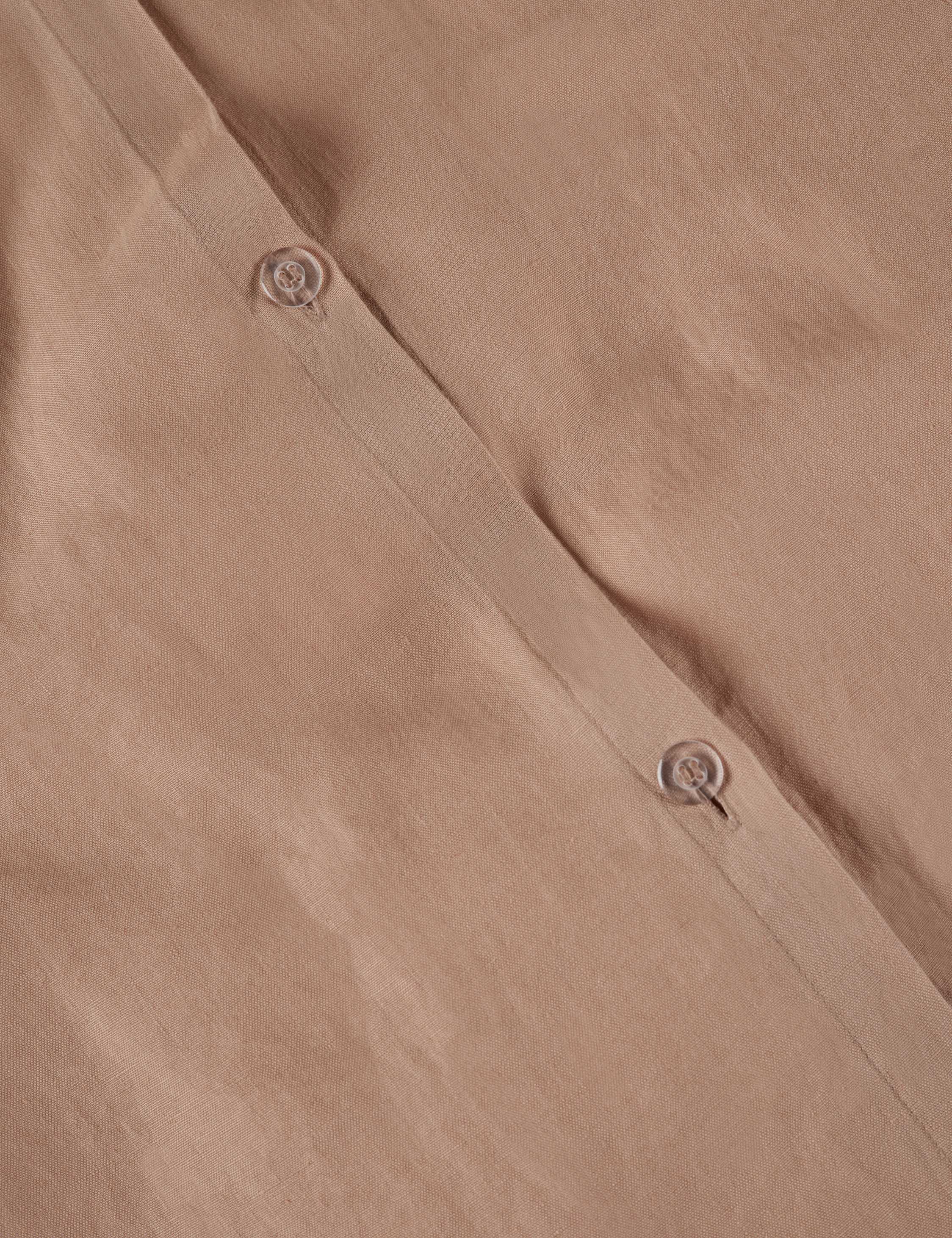Milo Duvet Cover | European Flax Linen, Button Closures