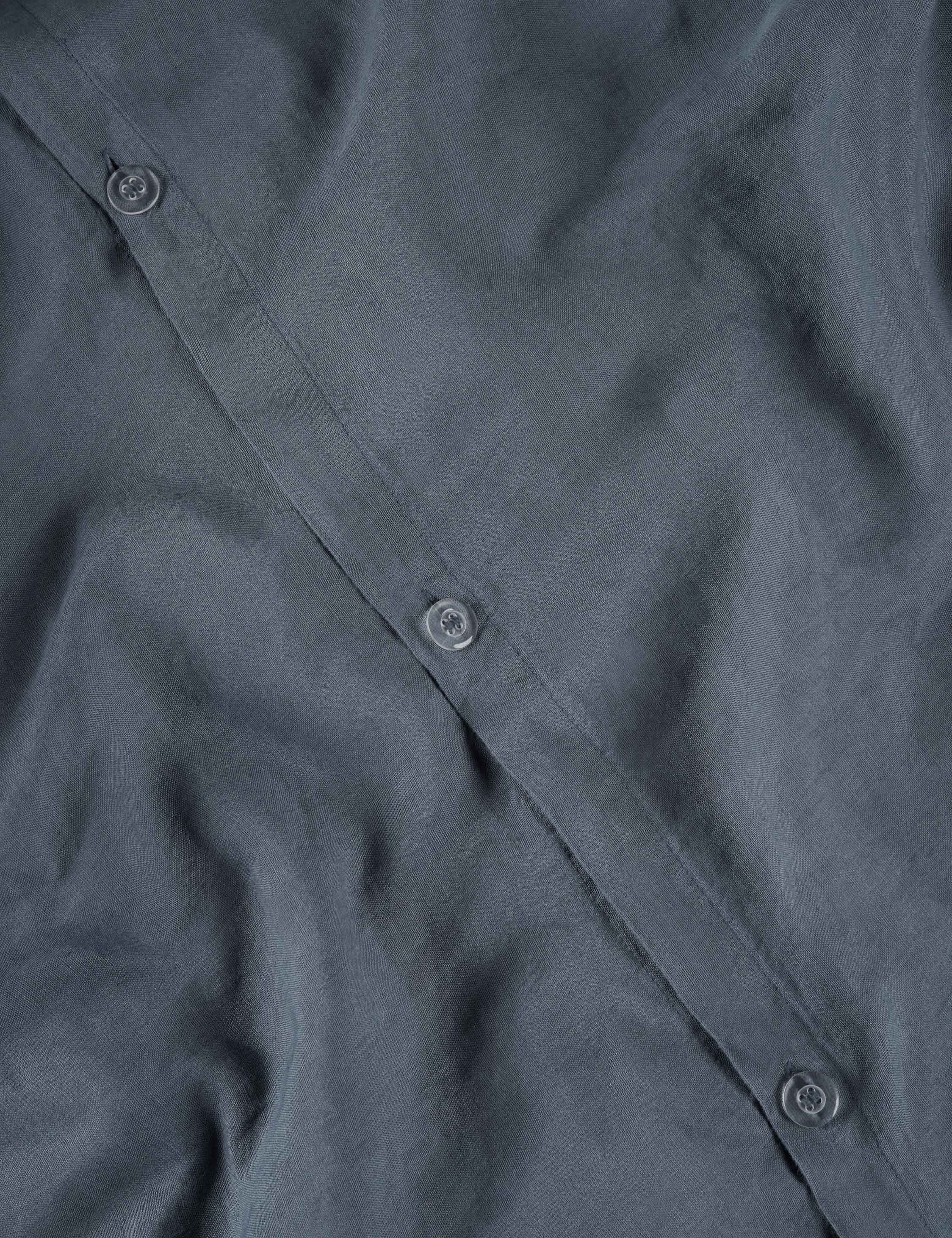 Milo Duvet Cover | European Flax Linen, Button Closures