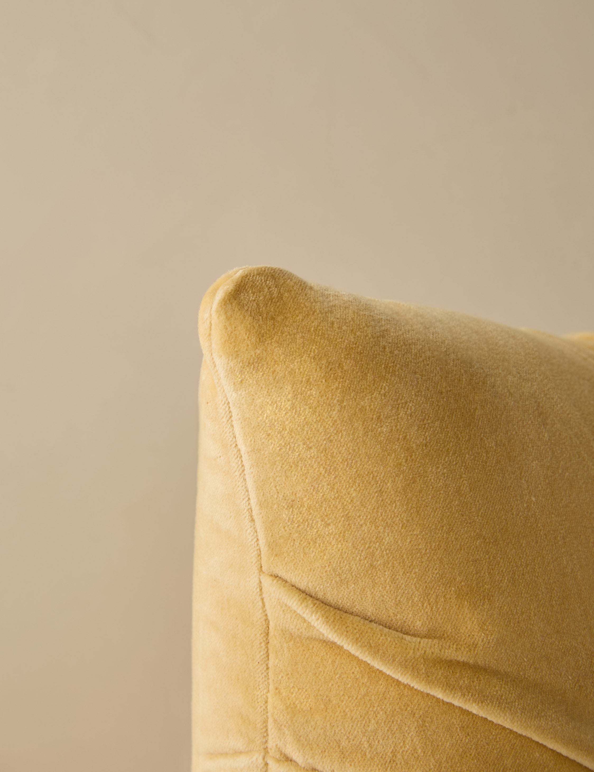 Milo Velvet Pillow | Button-Tufted Design, Chic Accent