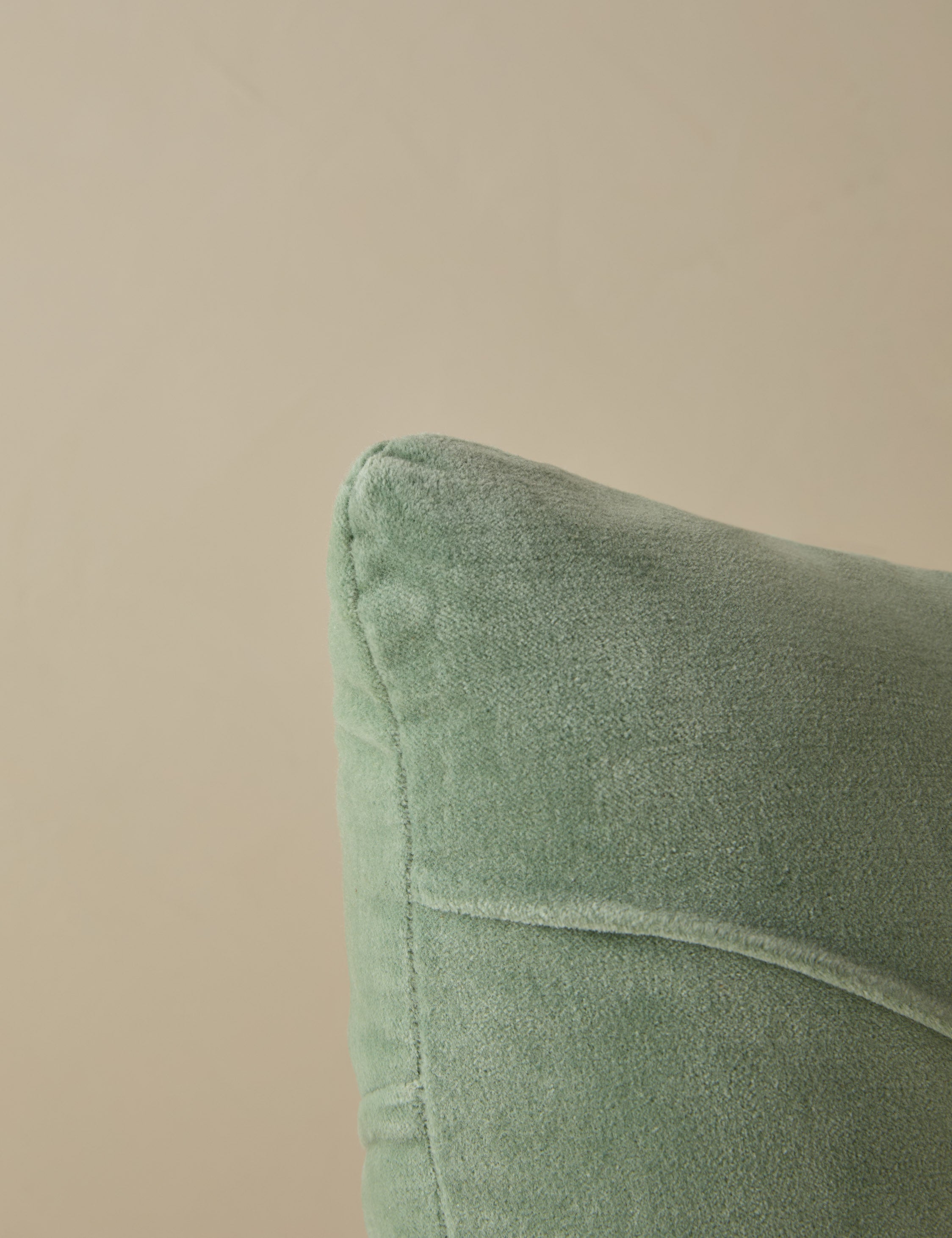 Milo Velvet Pillow | Button-Tufted, Luxurious Design