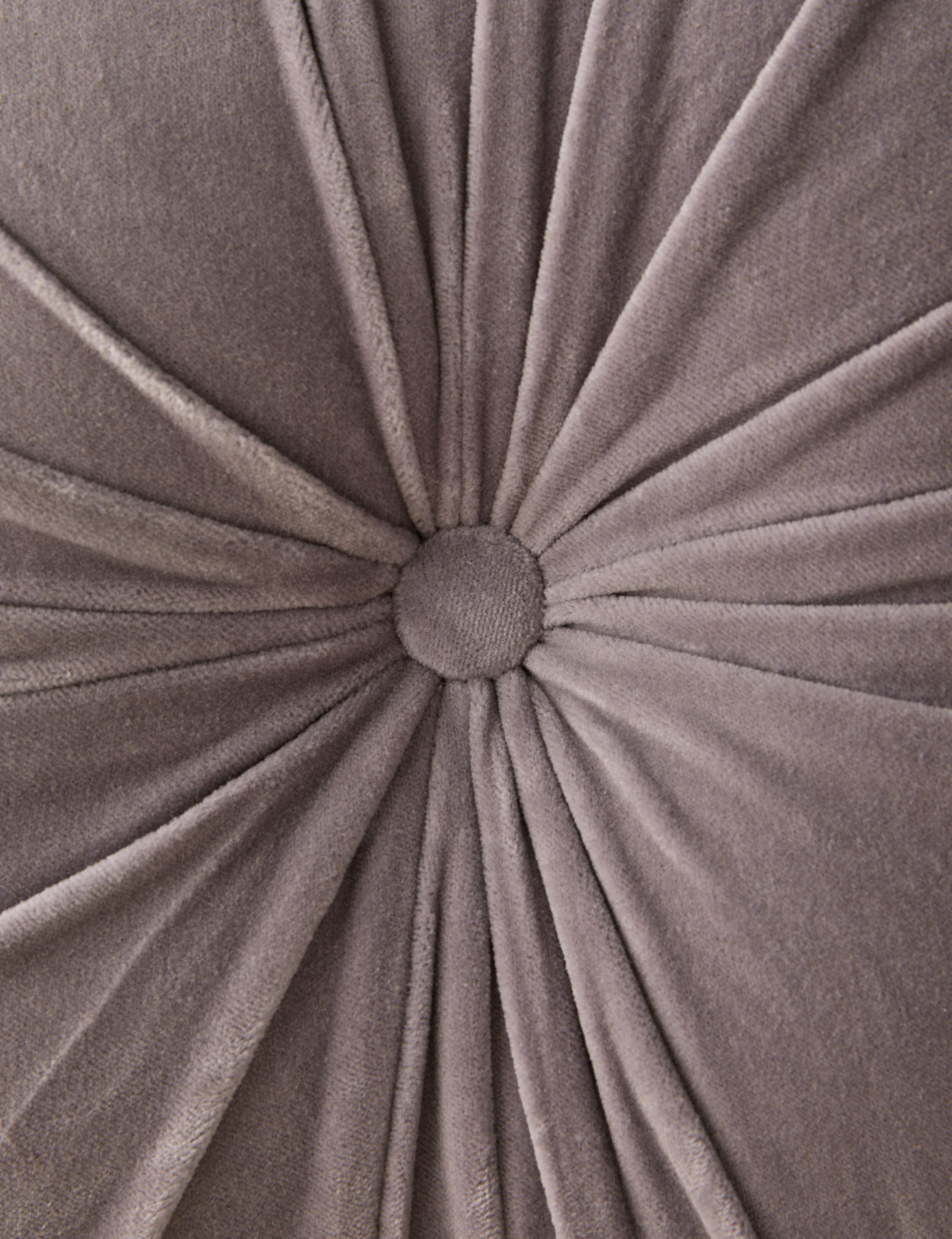 Milo Velvet Pillow | Button-Tufted Design, Chic Accent