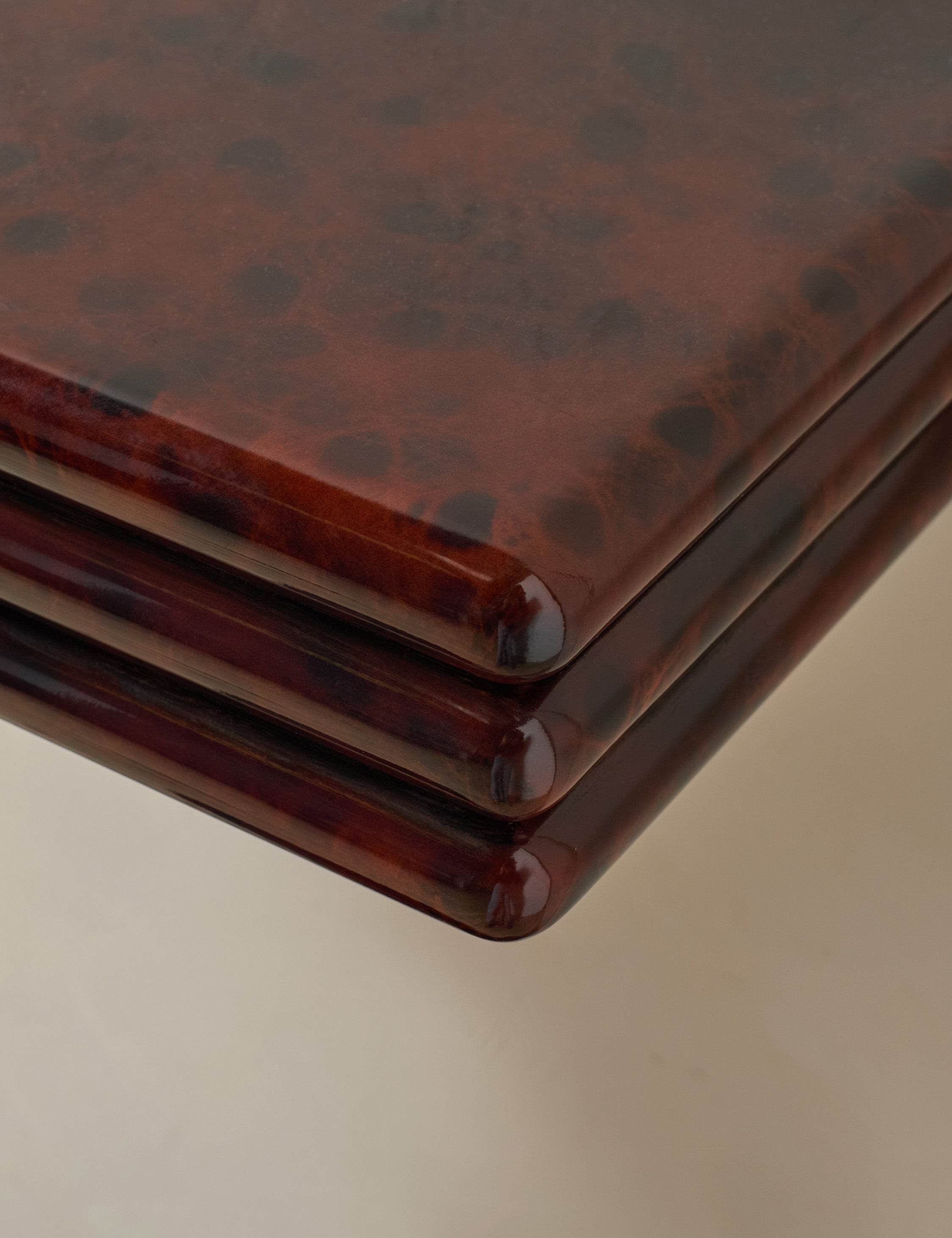 Milo Wall Shelf | Sculpted Edge, Richly Finished Surface