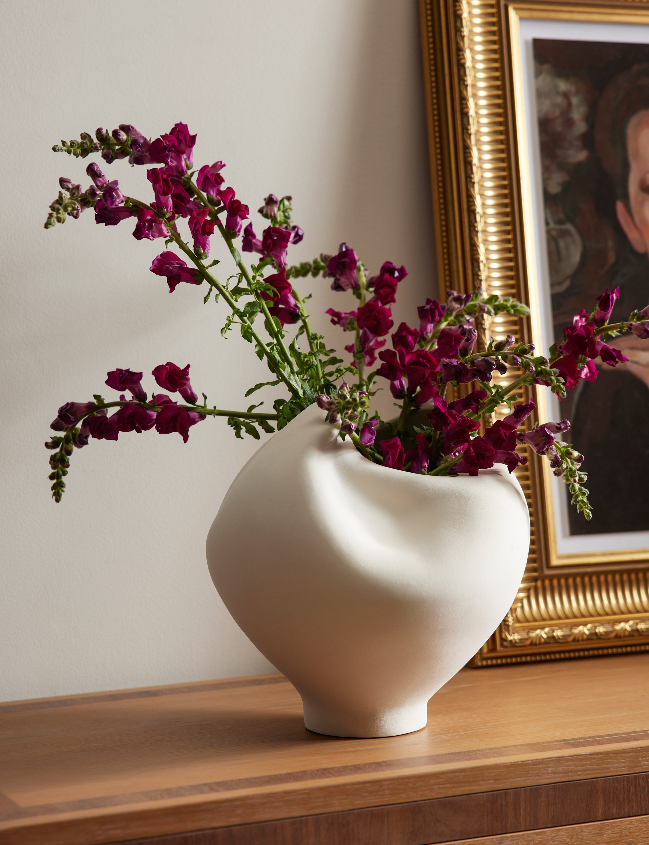 Galena Ceramic Vase | Organic Design, Modern Accent