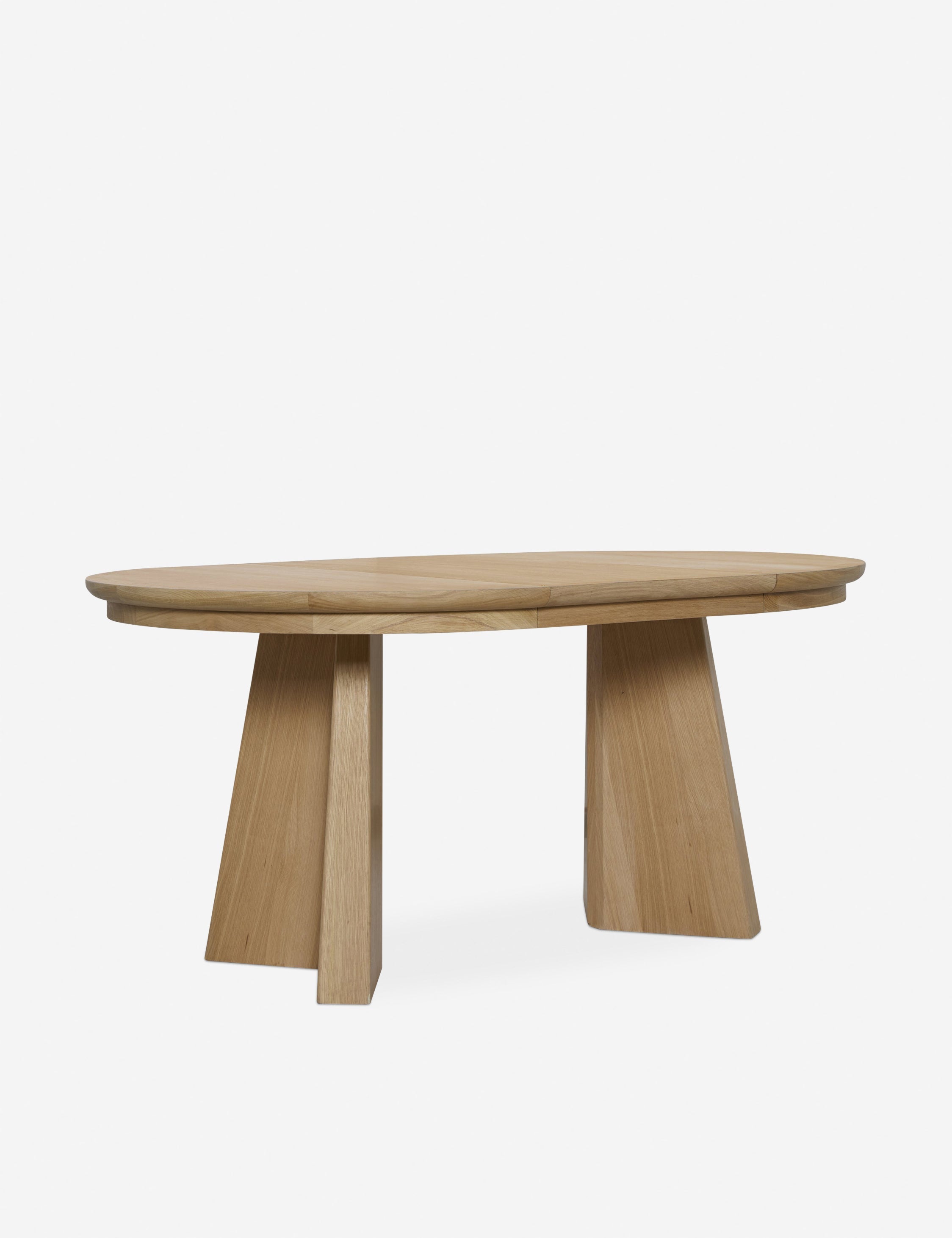 Nexa Extendable Dining Table | Oak, Modern Oval Design