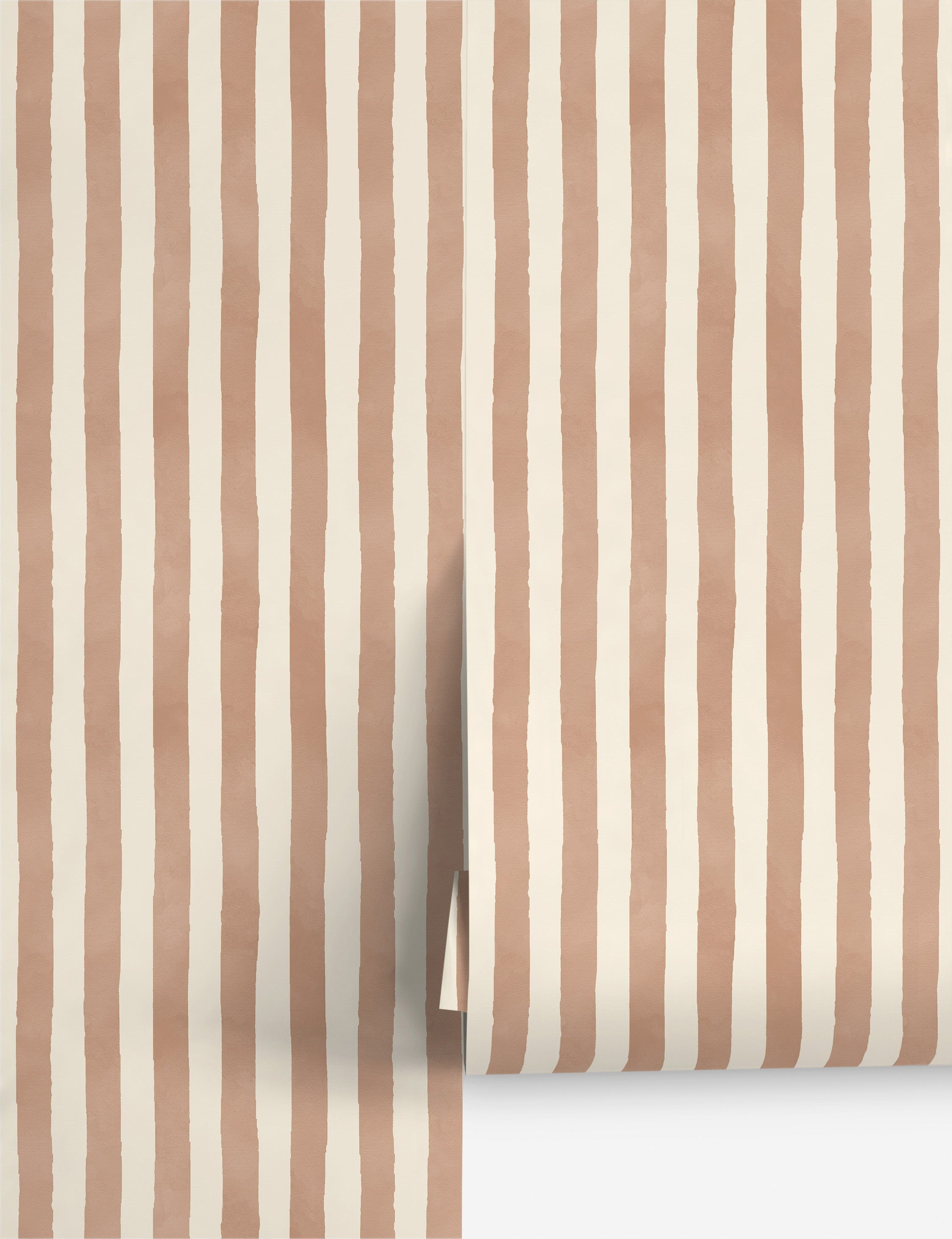 Painterly Stripe Wallpaper by Sarah Sherman Samuel