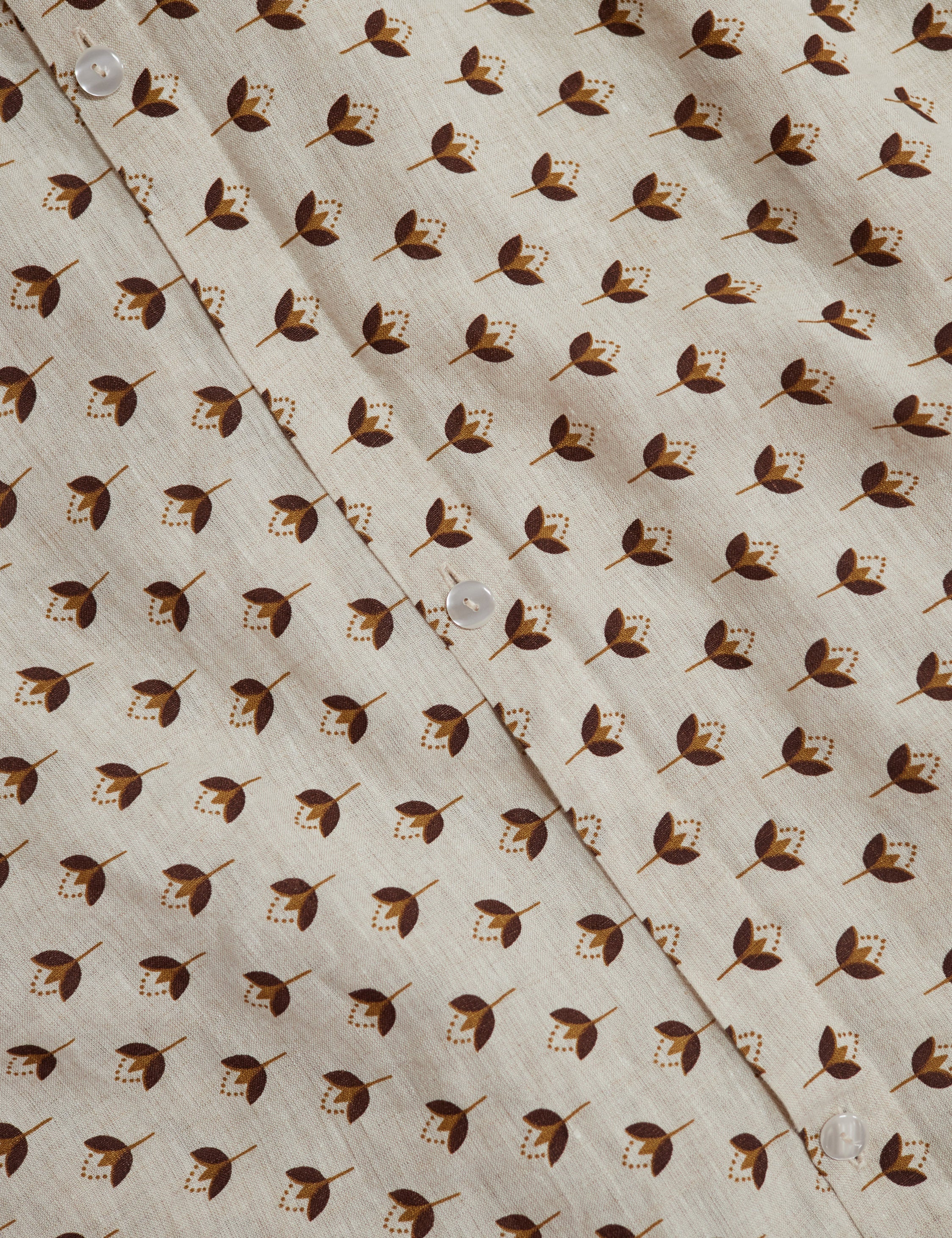 Pavo Duvet Cover | European Flax Linen, Timeless Floral Design