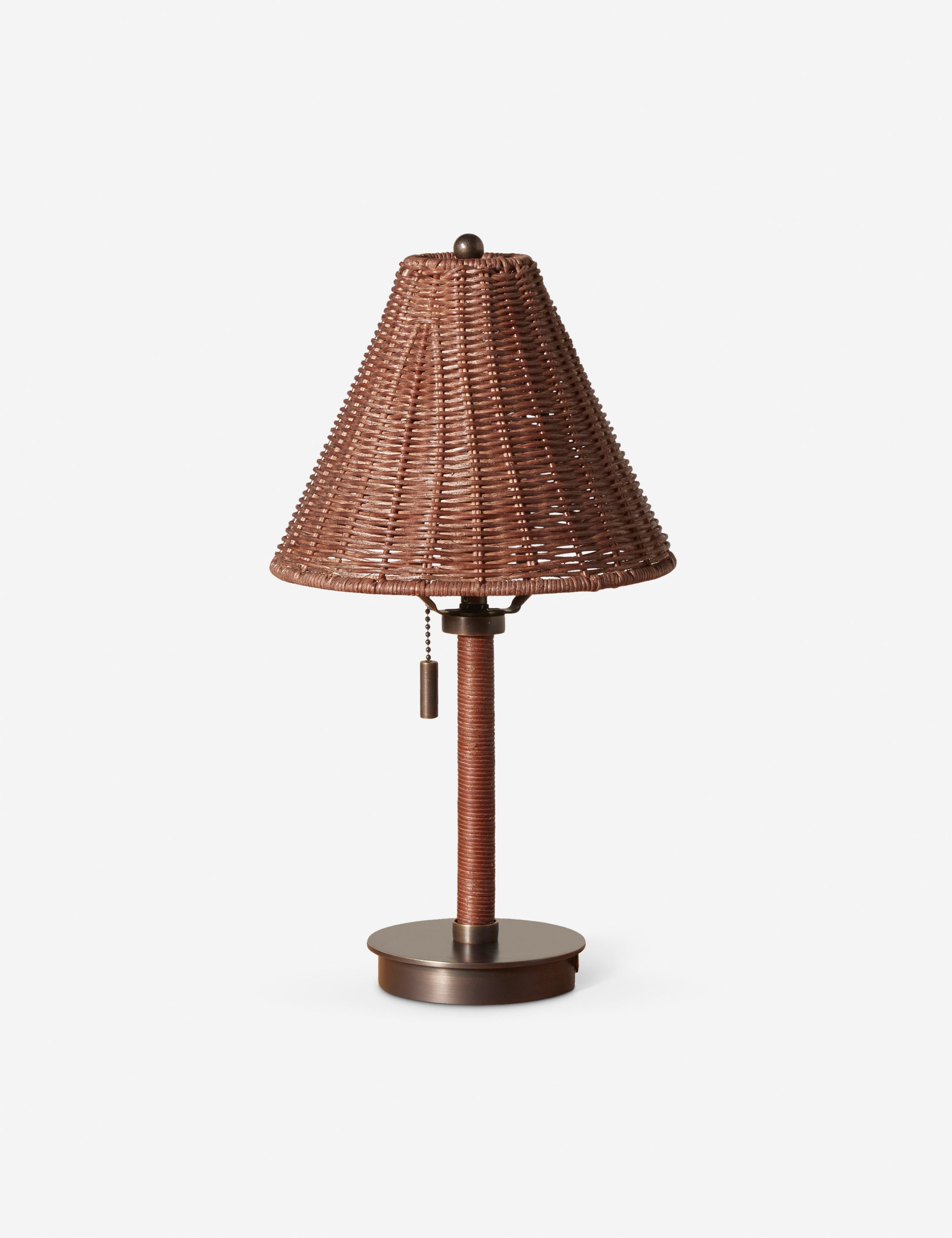 Bela Table Lamp | Rattan Design with Chic Accents