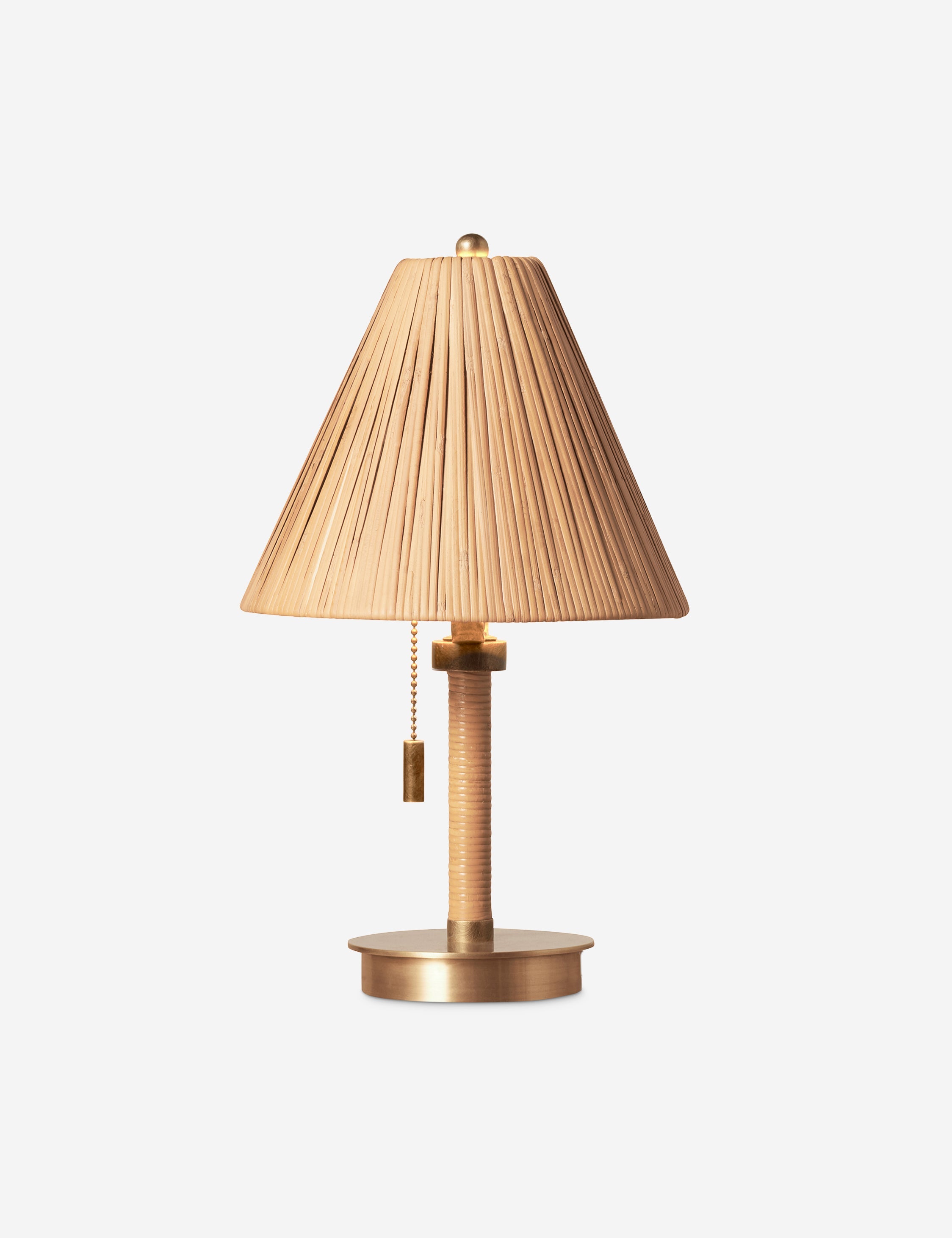 Bela Table Lamp | Rattan Design with Chic Accents