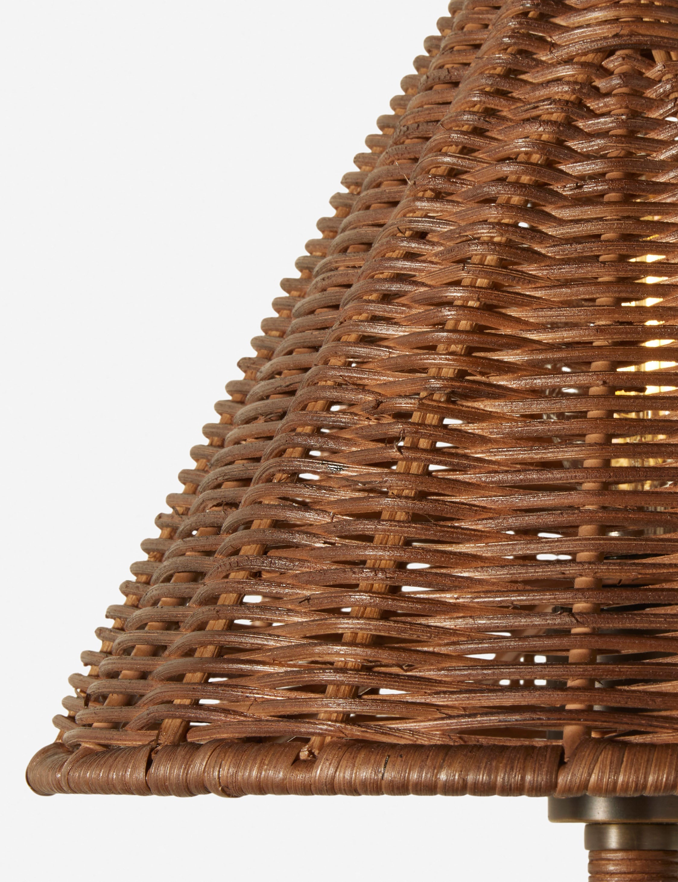 Bela Sconce | Rattan Design with Chic Accents
