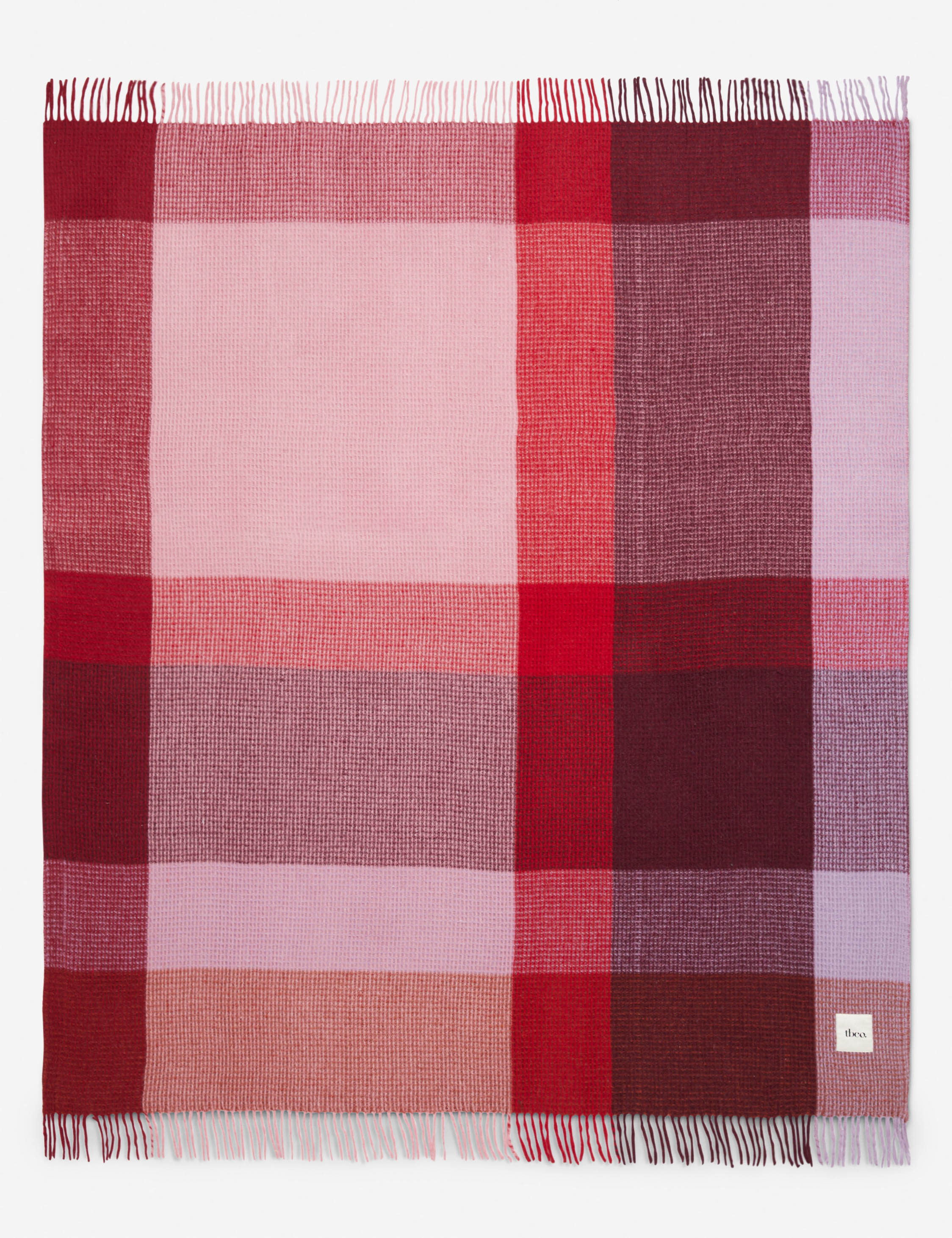 Bello Recycled Wool Throw | Soft, Durable Twill Weave Blanket