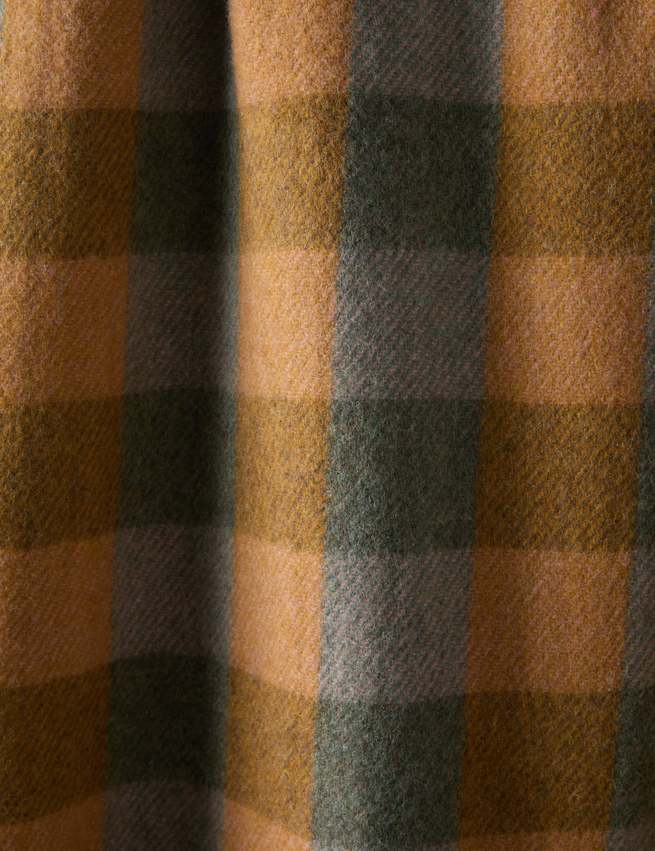 Bello Recycled Wool Throw | Soft, Durable Twill Weave Blanket