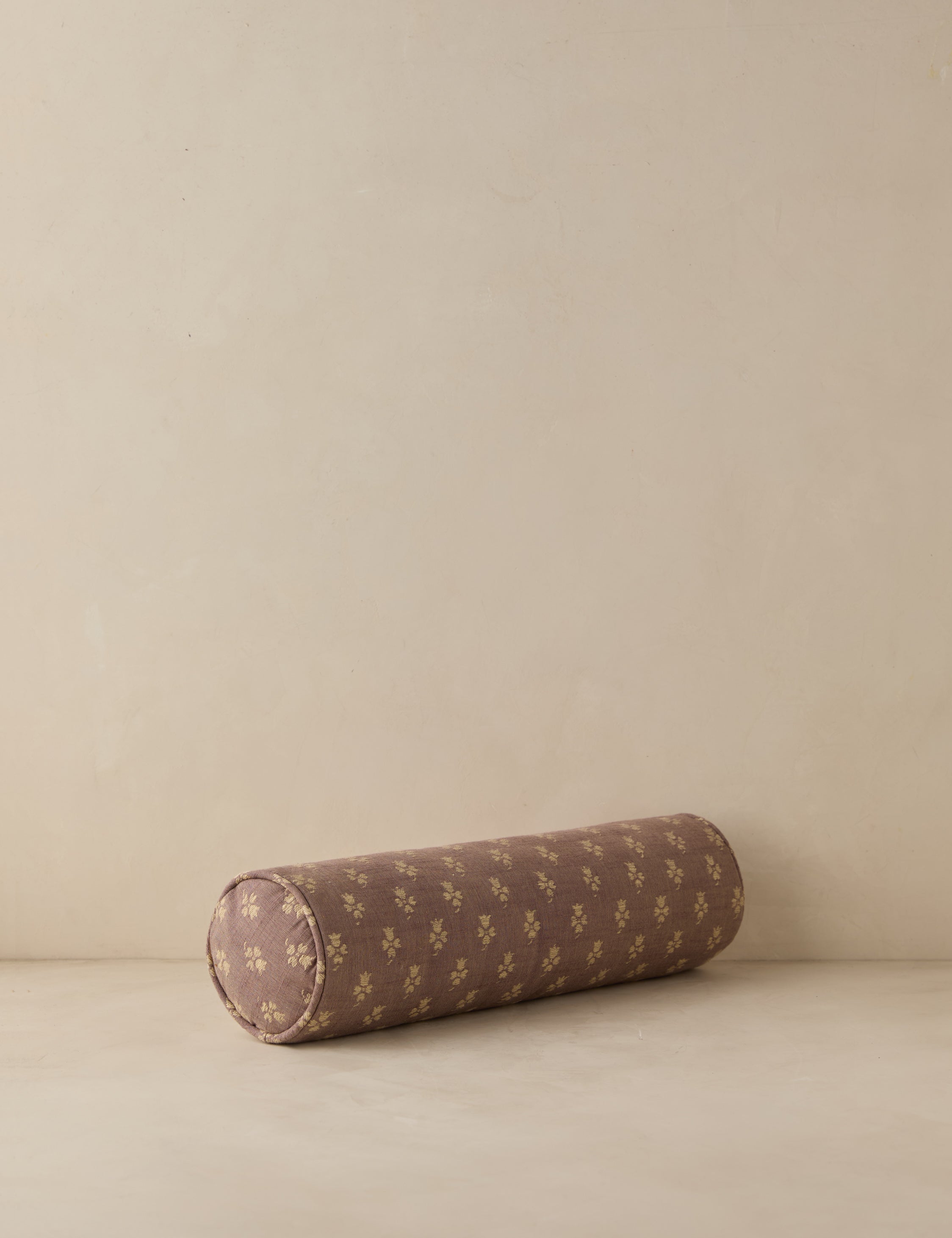 Riva Jacquard Pillow | Delicate Floral Design, Textural Detail