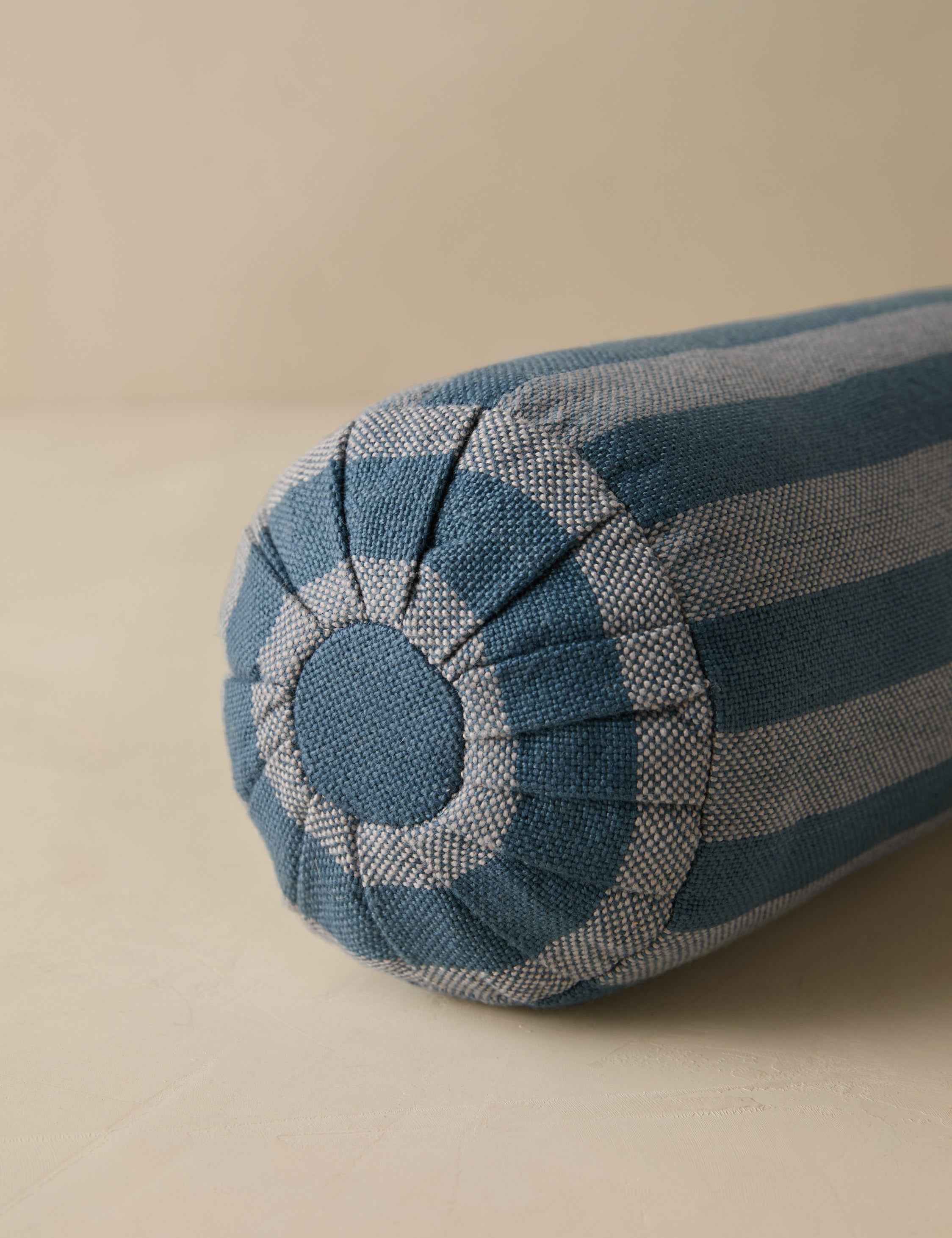 Rydell Bolster Pillow | Cylindrical Design, Chic Stripe
