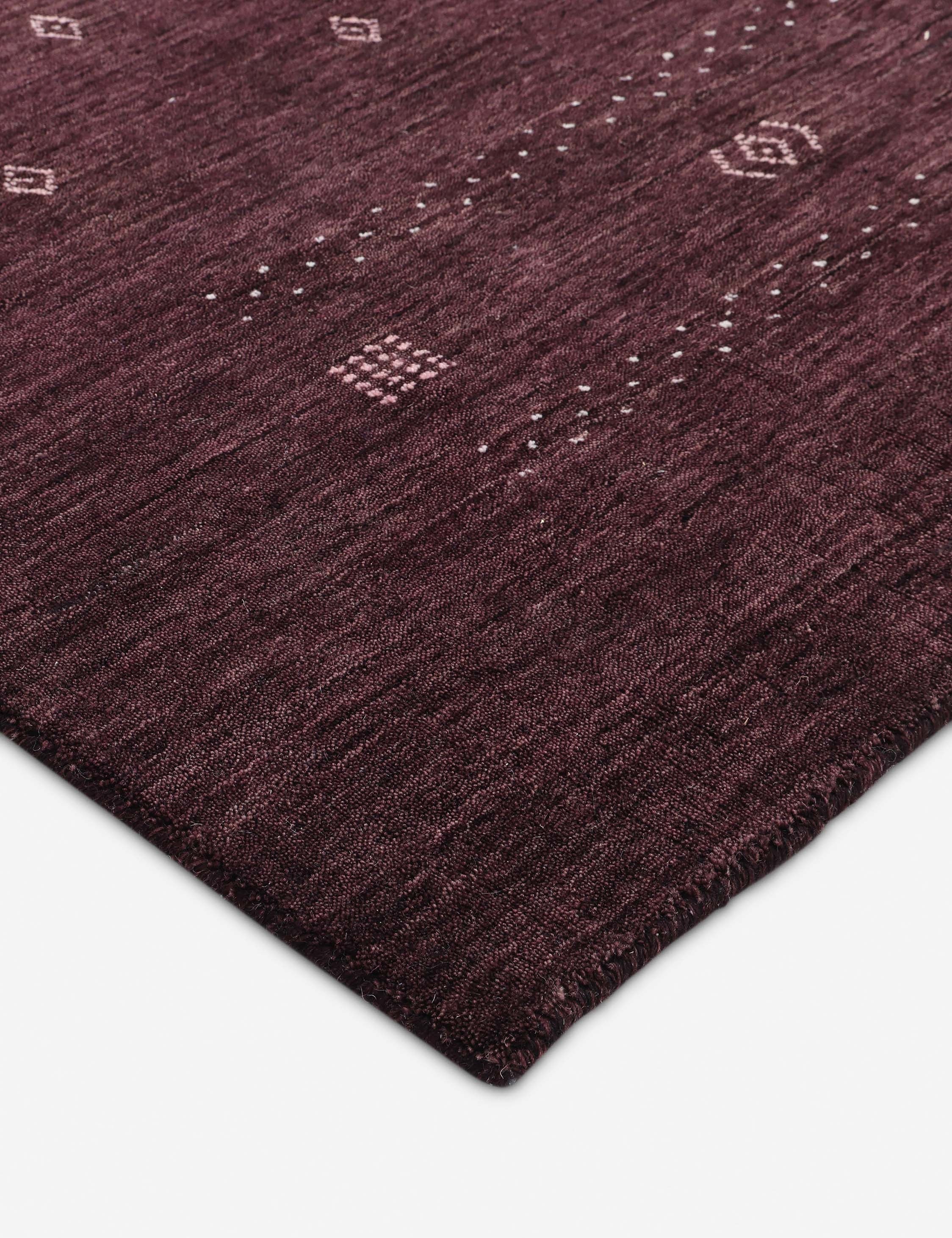 Cyrena Wool Rug | Hand-Loomed, Geometric Design