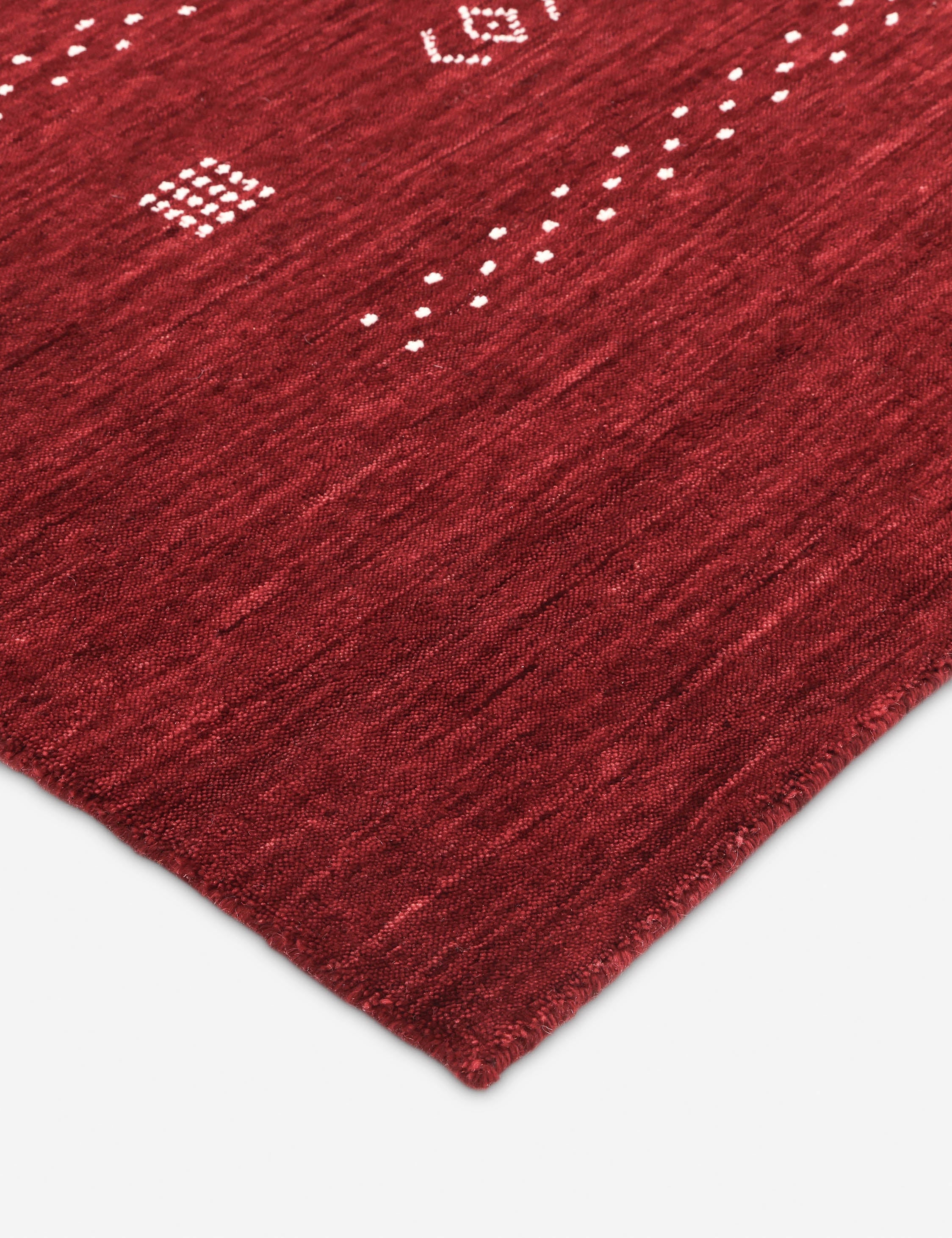 Cyrena Wool Rug | Hand-Loomed, Geometric Design
