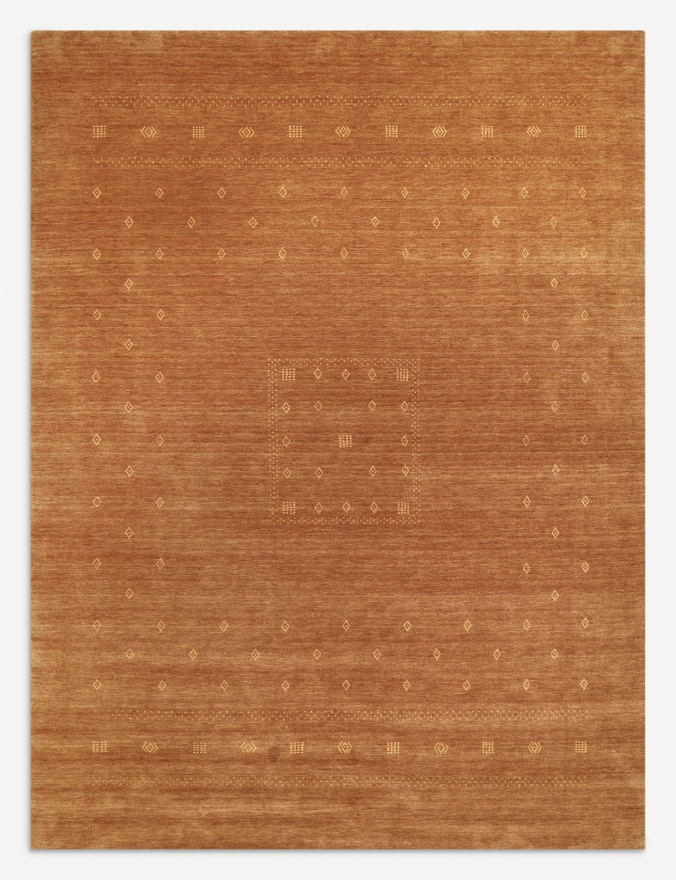 Cyrena Wool Rug | Hand-Loomed, Geometric Design