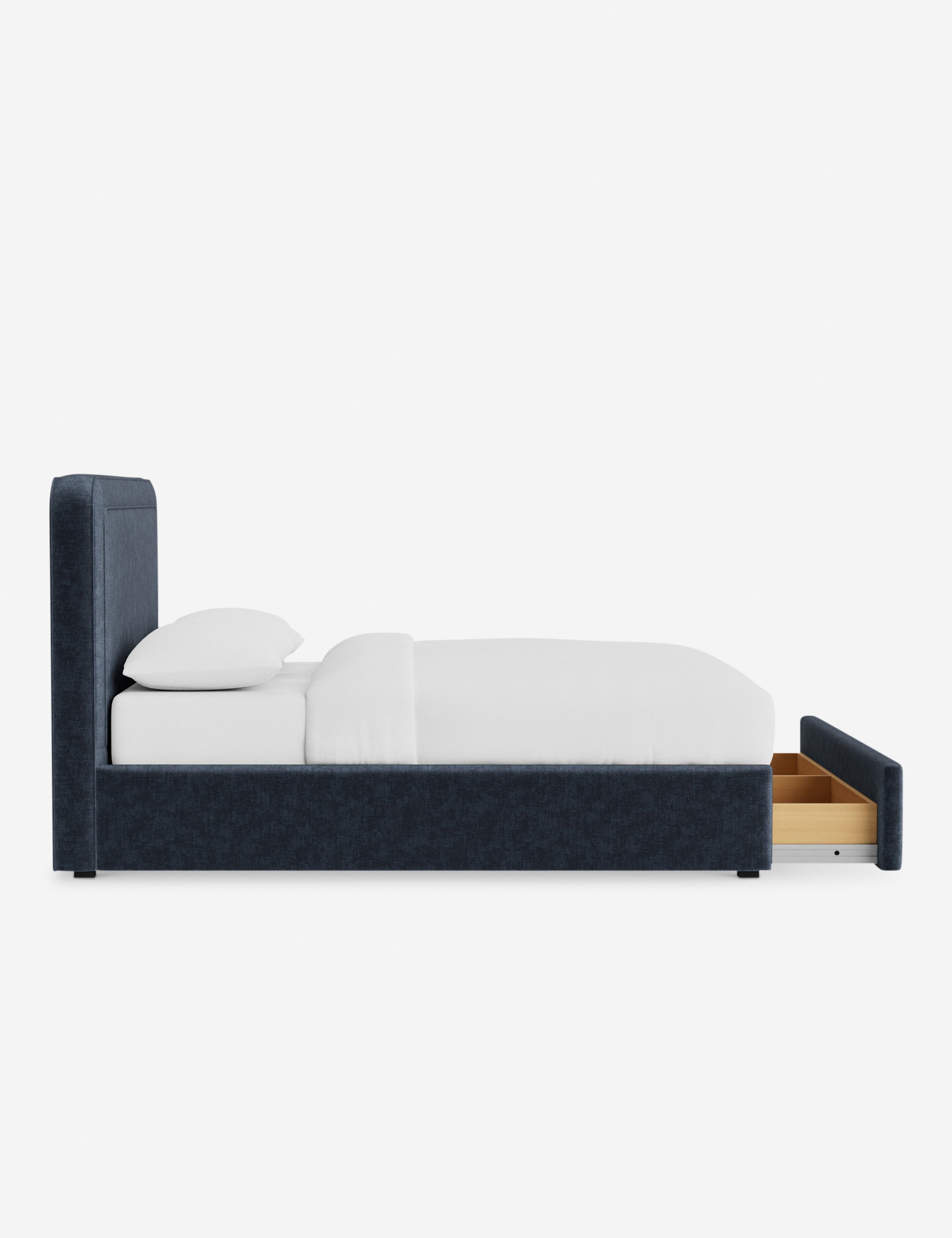 Sierra Storage Bed | Upholstered Frame, Built-In Storage