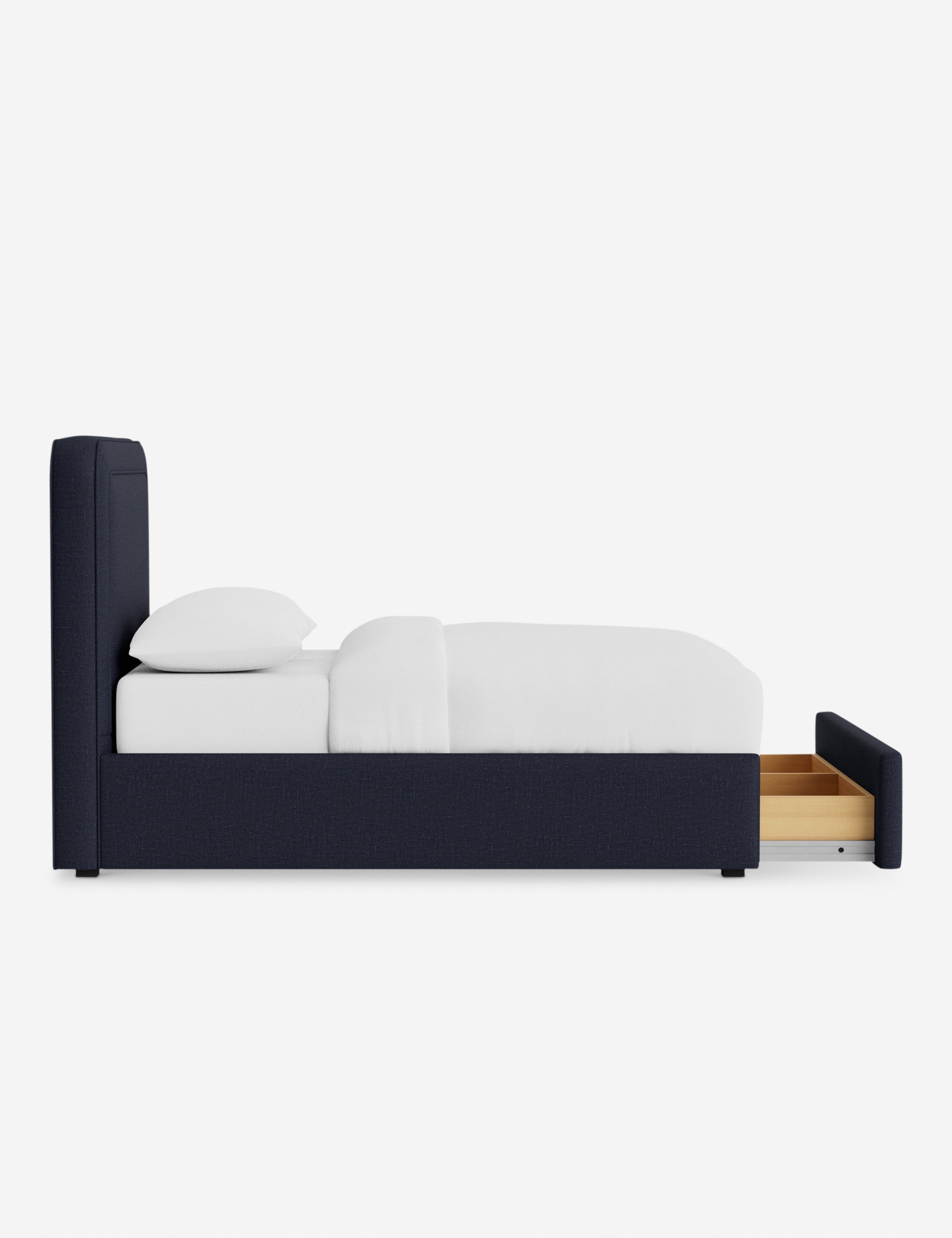 Sierra Storage Bed | Upholstered Frame, Built-In Storage
