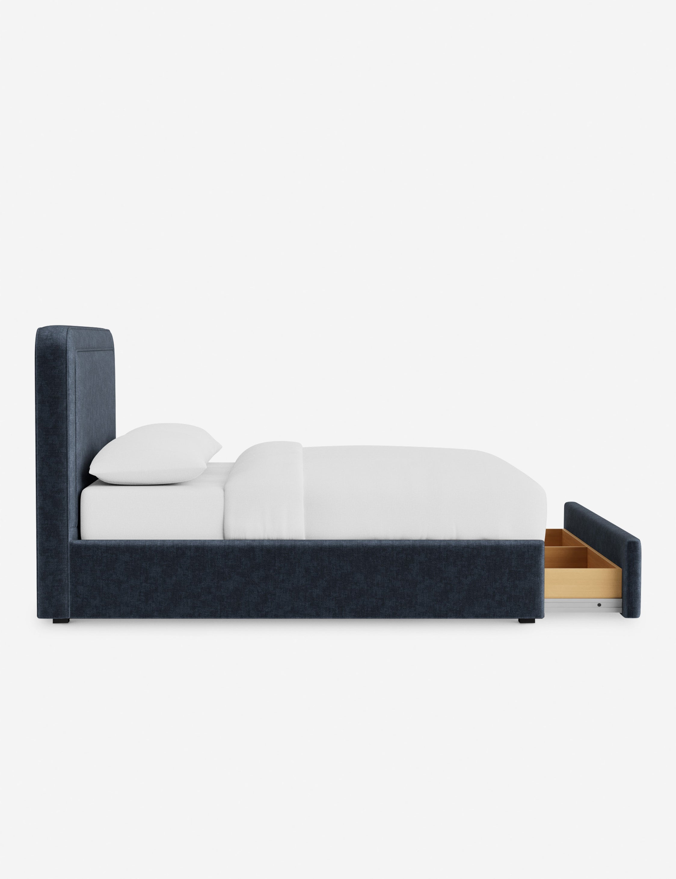 Sierra Storage Bed | Upholstered Frame, Built-In Storage