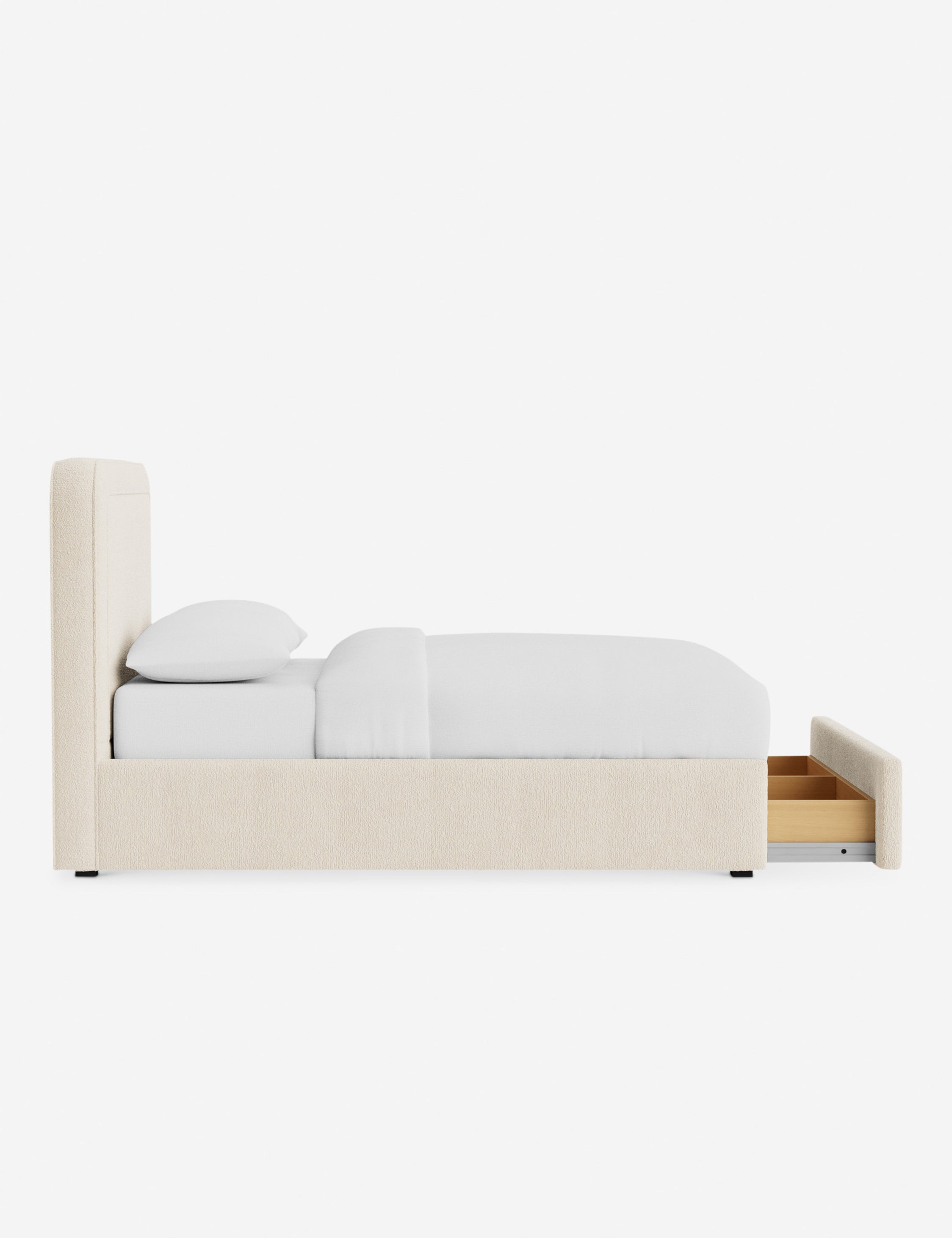 Sierra Storage Bed | Upholstered Frame, Built-In Storage