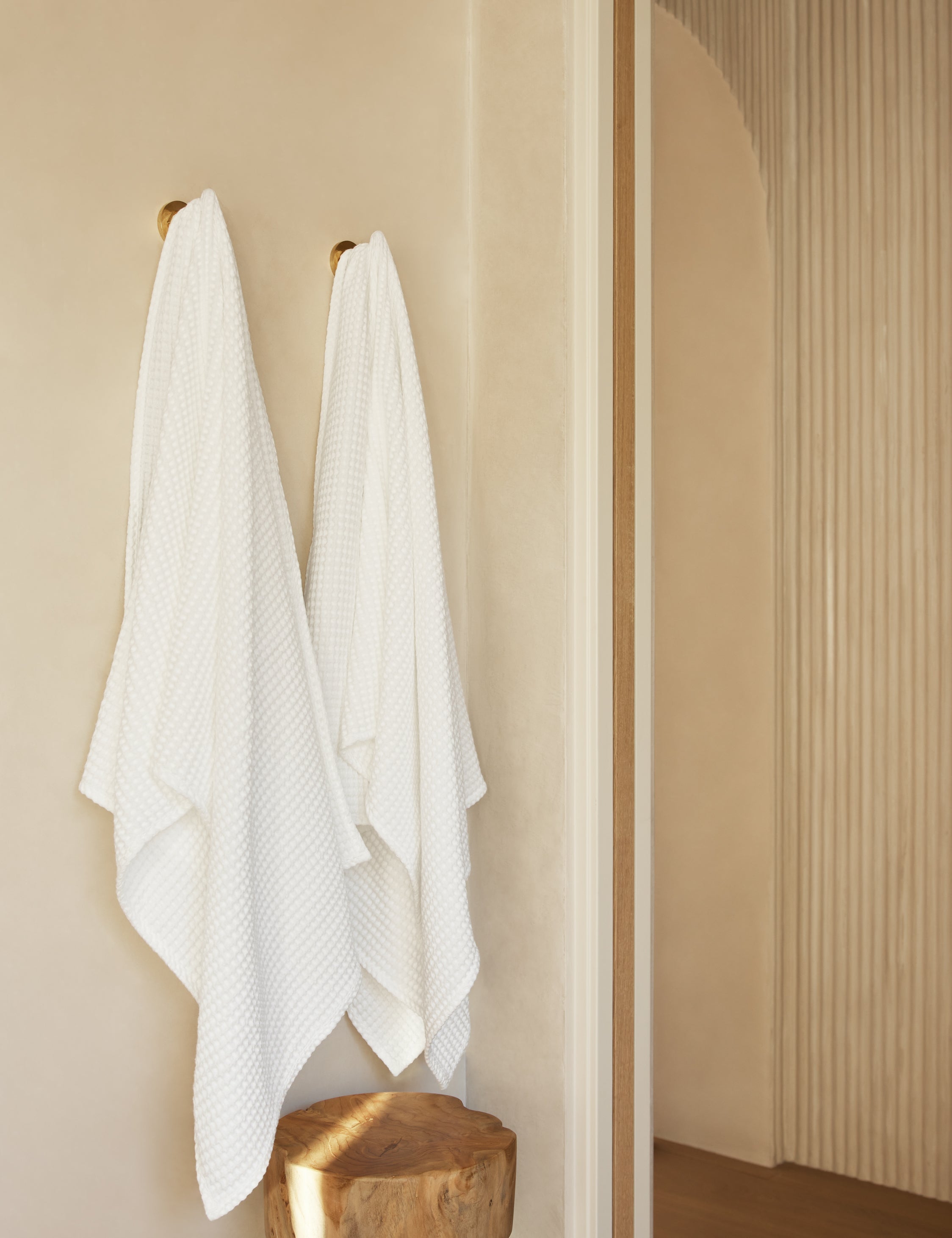 Bela Waffle Towel | Organic Cotton, Quick-Drying