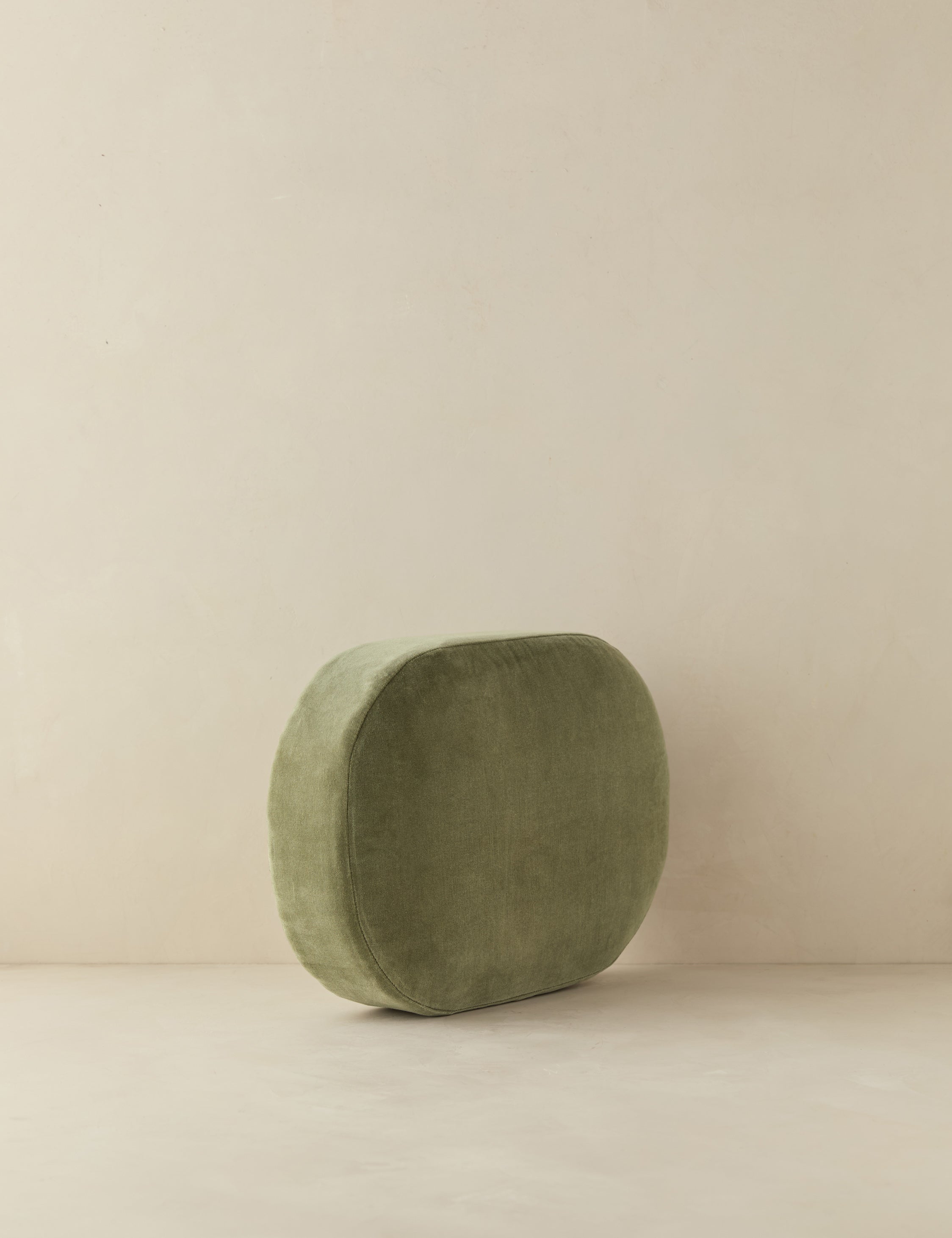 Solara Velvet Pillow | Plush Texture, Rounded Silhouette