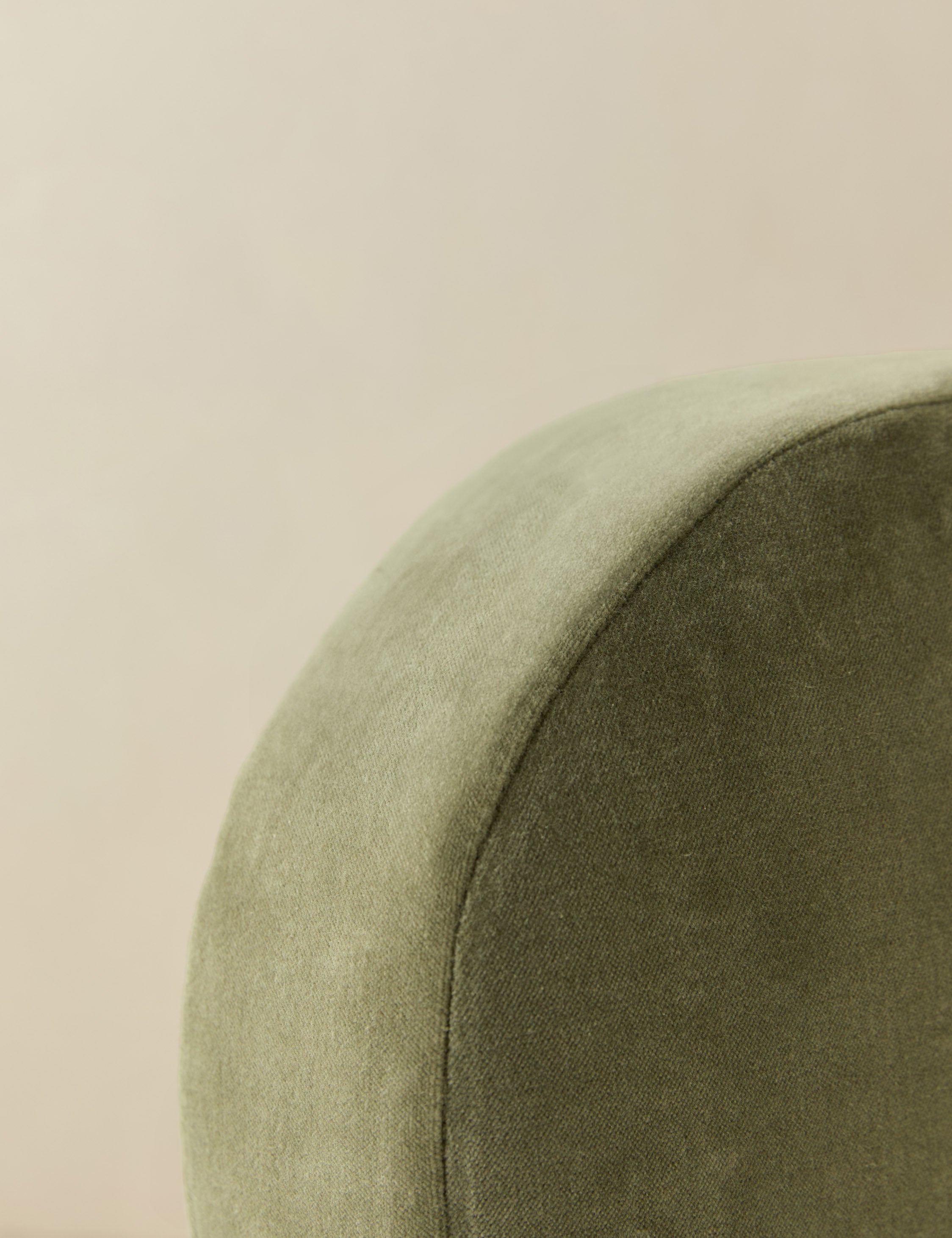 Solara Velvet Pillow | Plush Texture, Rounded Silhouette