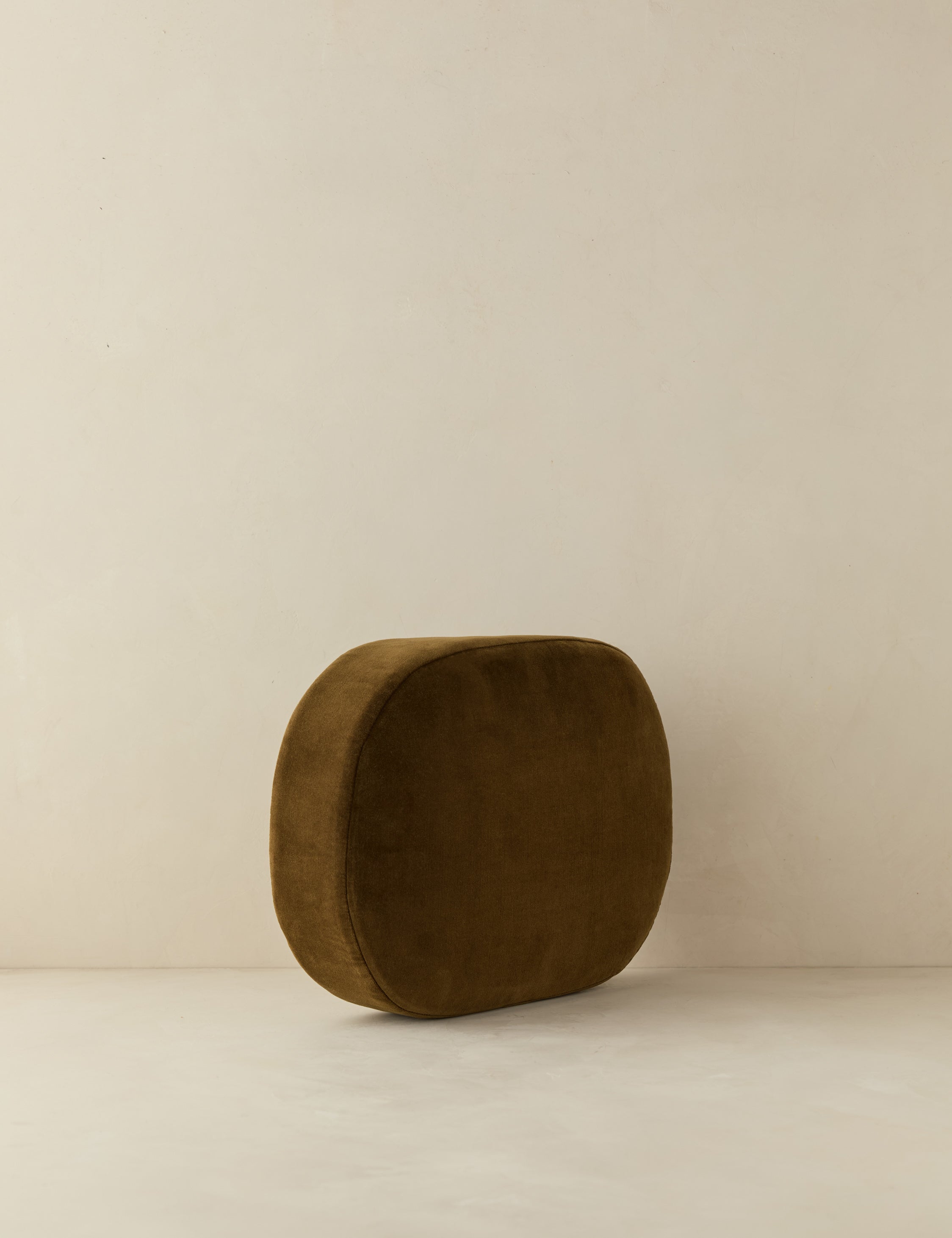 Solara Velvet Pillow | Plush Texture, Rounded Silhouette