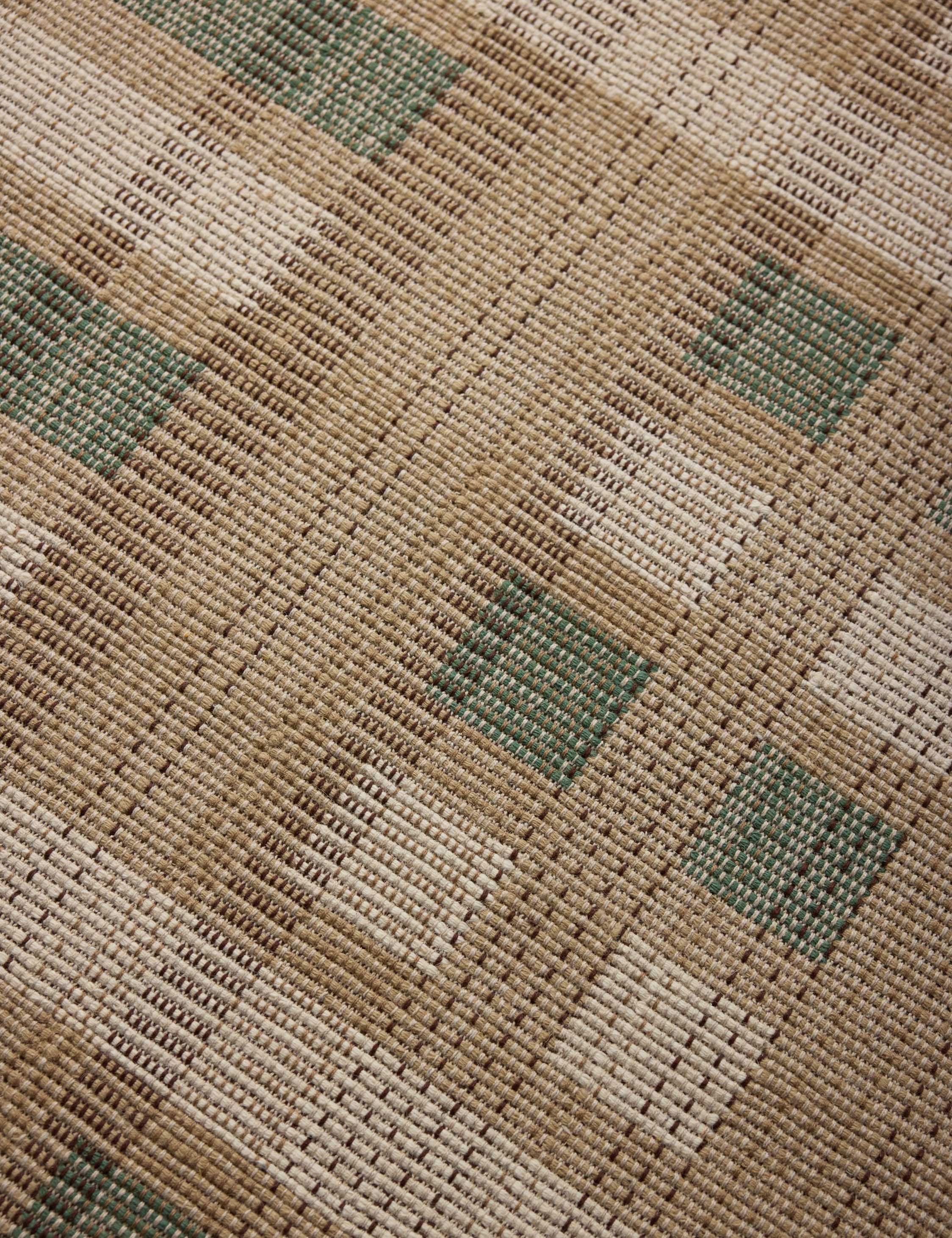 Sora Handwoven Rug | Wool-Blend, Geometric Motif